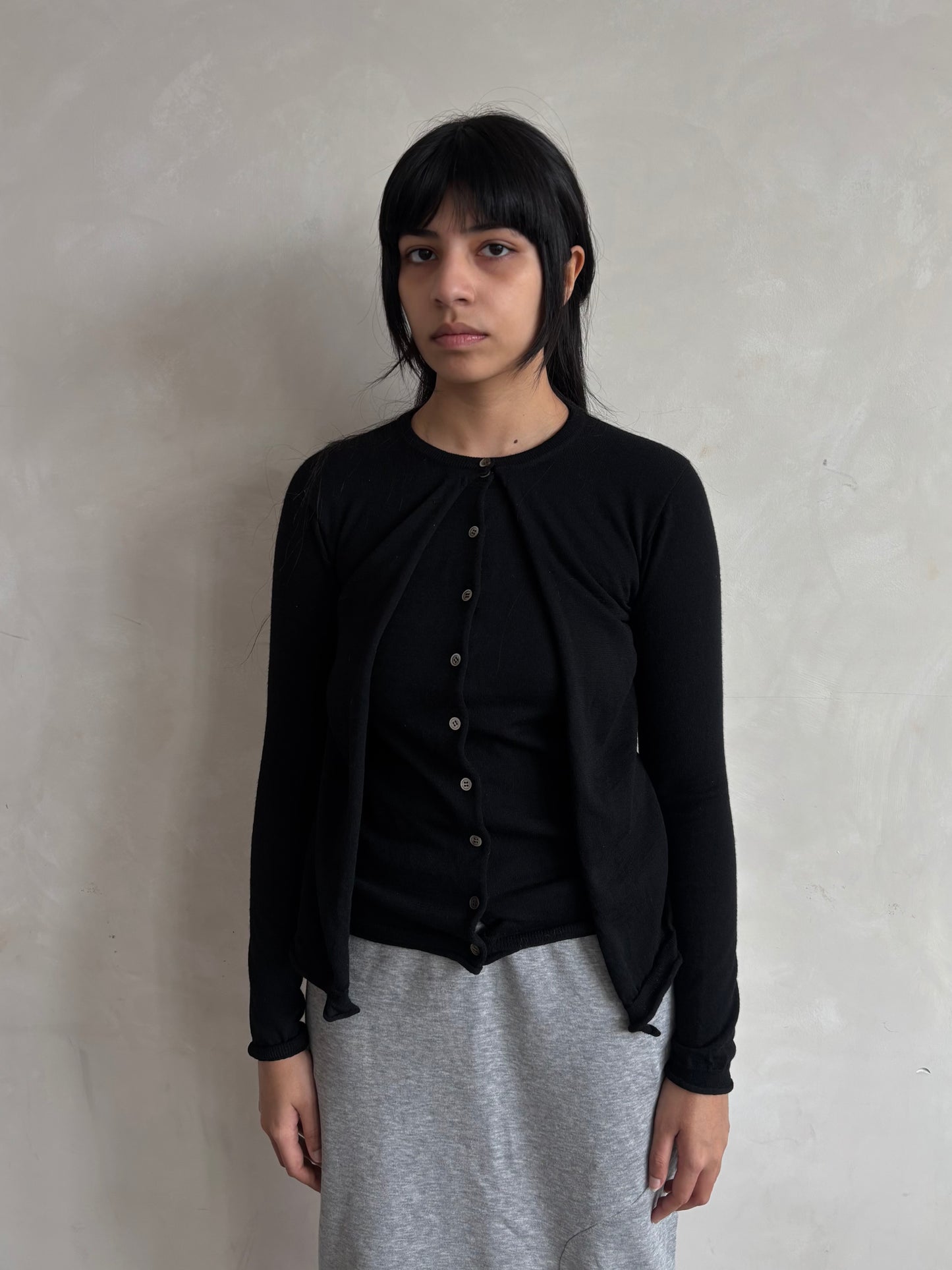 ATSURO TAYAMA DOUBLE LAYER CARDIGAN