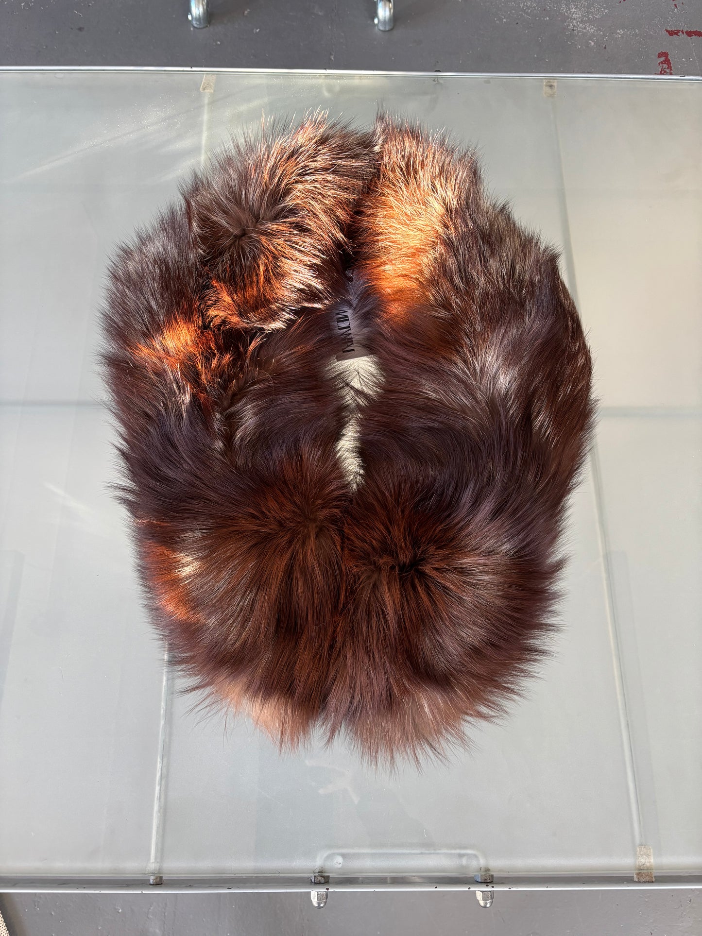 FOX FUR LARGE COLLAR