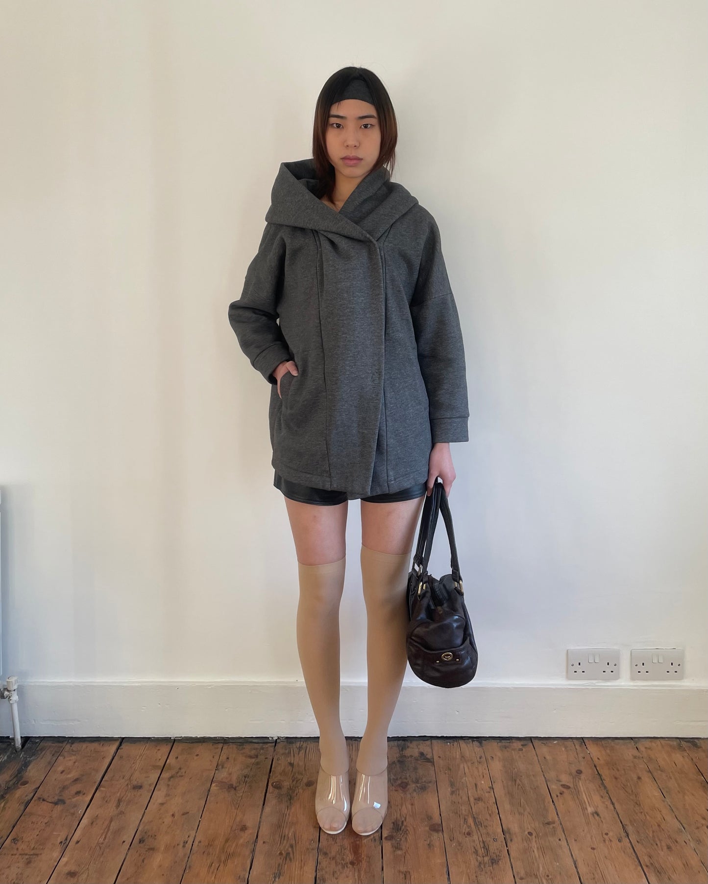 JAPANESE DESIGNER HOODED JACKET