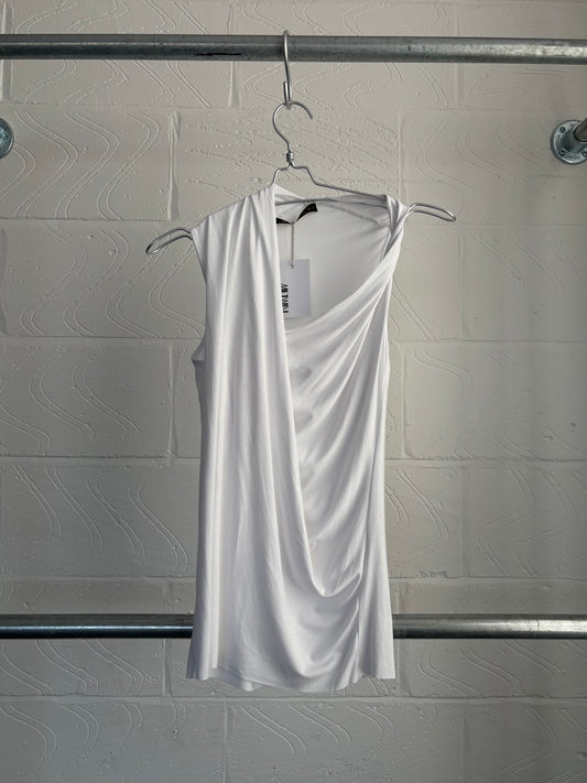 ITALIAN DESIGNER DRAPE FRONT TANK
