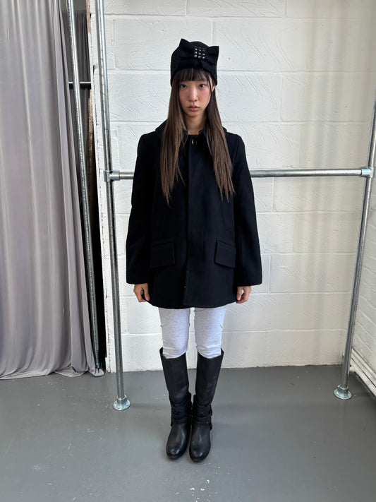 ZUCCA BOXY PEA COAT