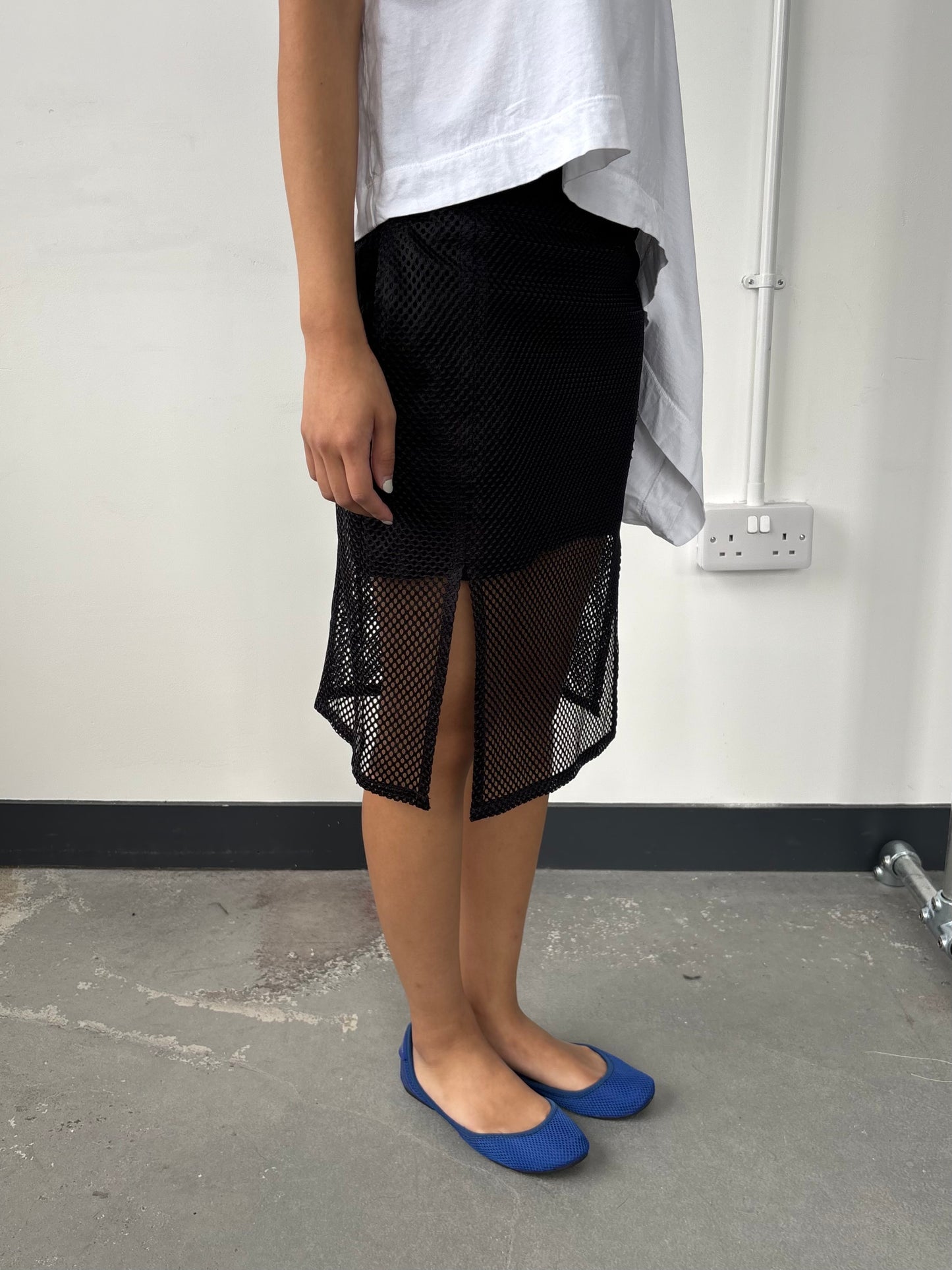 MACIEK SIERADZKY PERFORATED SKIRT