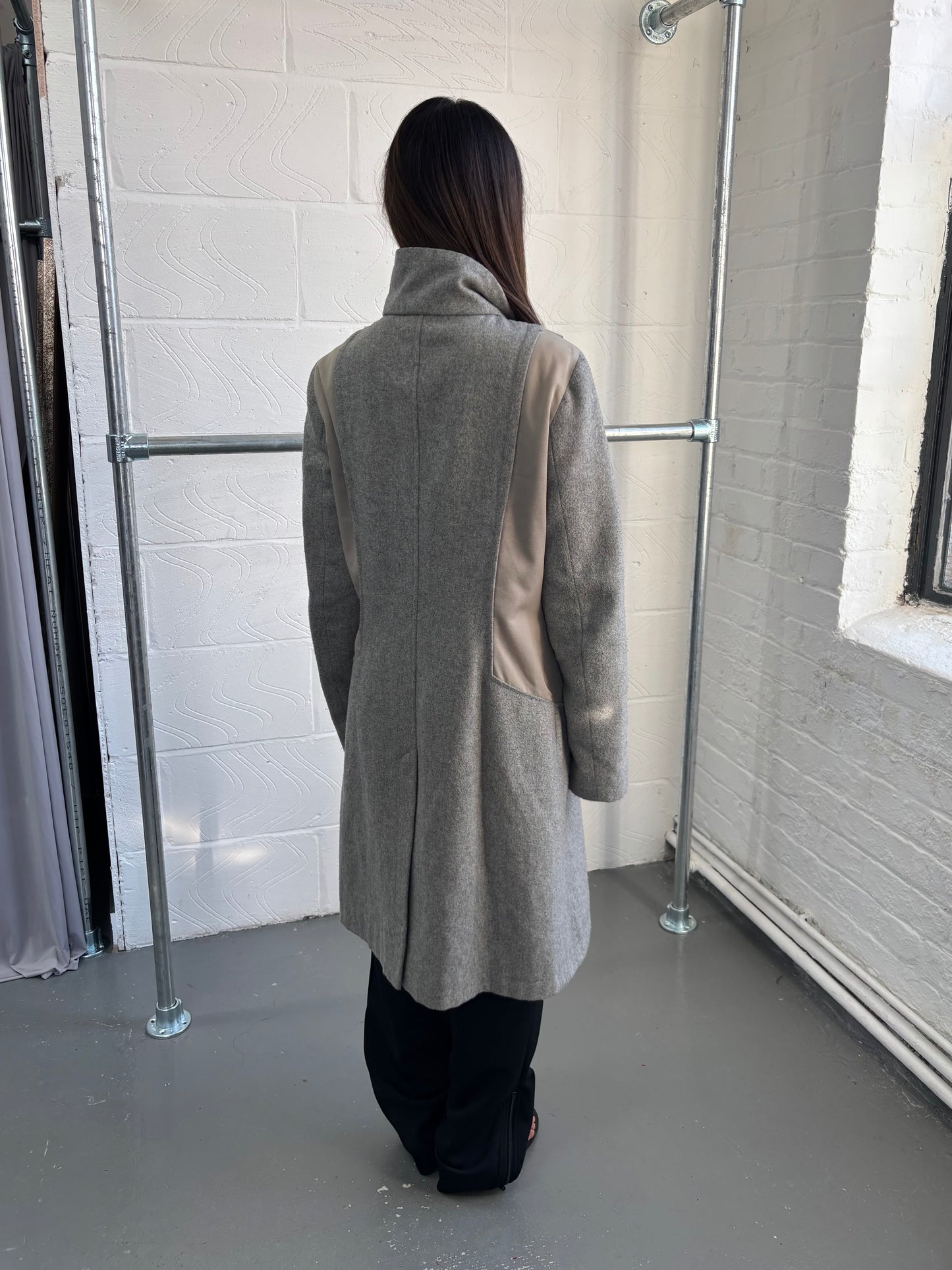 SPORTMAX WOOL BLEND UTILITY JACKET