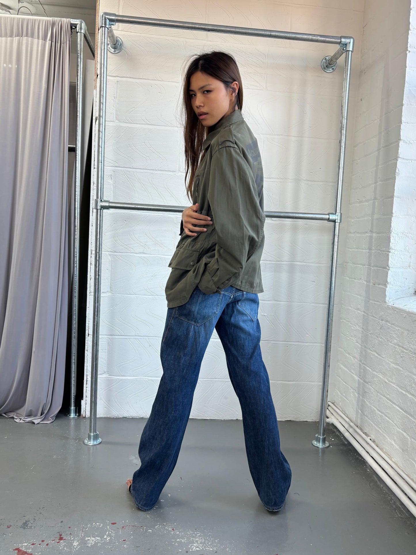 90S ACCUPUNCTURE MILITARY JACKET