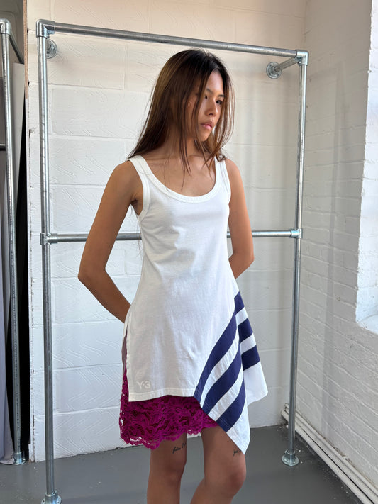 Y3 CIRCA 2015 ASYMMETRIC TUNIC