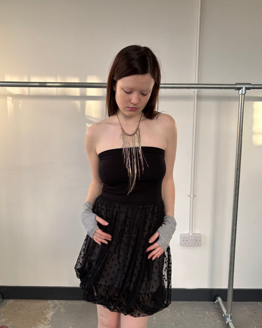 BUBBLE TULLE POLKA DOT DRESS