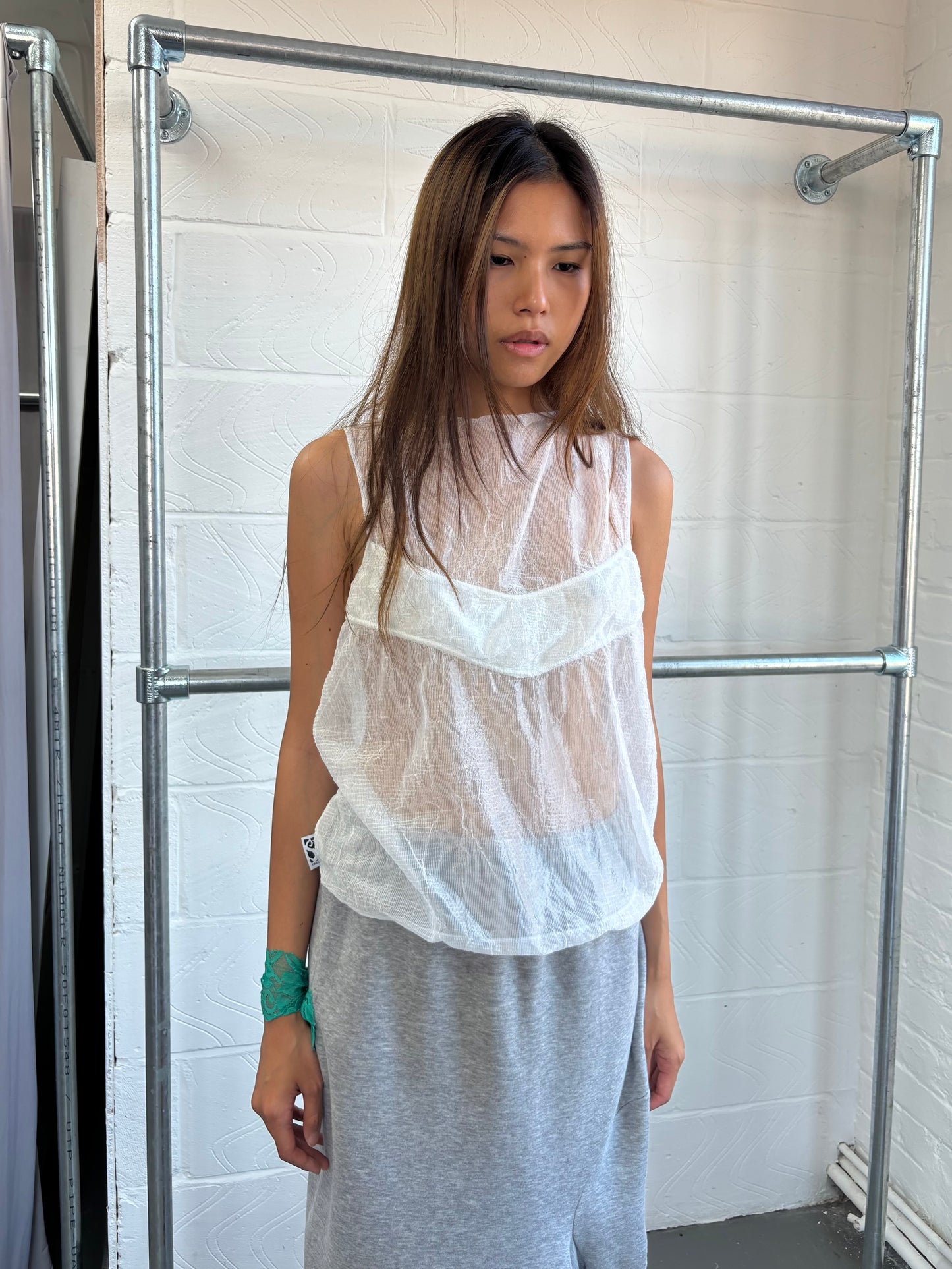 FRENCH DESIGNER SHEER TANK