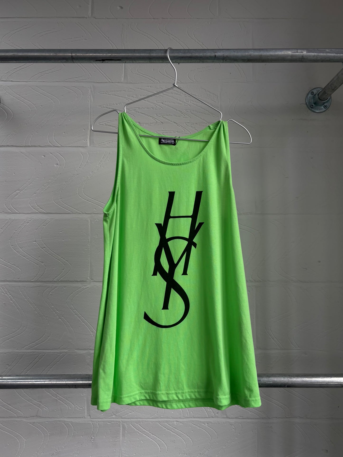 HYSTERIC GLAMOUR NEON GREEN TANK