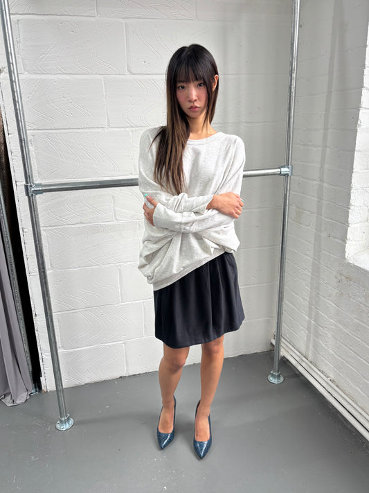 ZUCCA ASYMMETRIC JERSEY LONG SLEEVE
