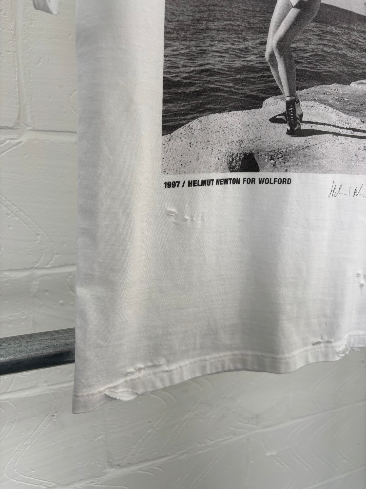 MW X 403: HELMUT NEWTON WOLFORD ANNIVERSARY T-SHIRT