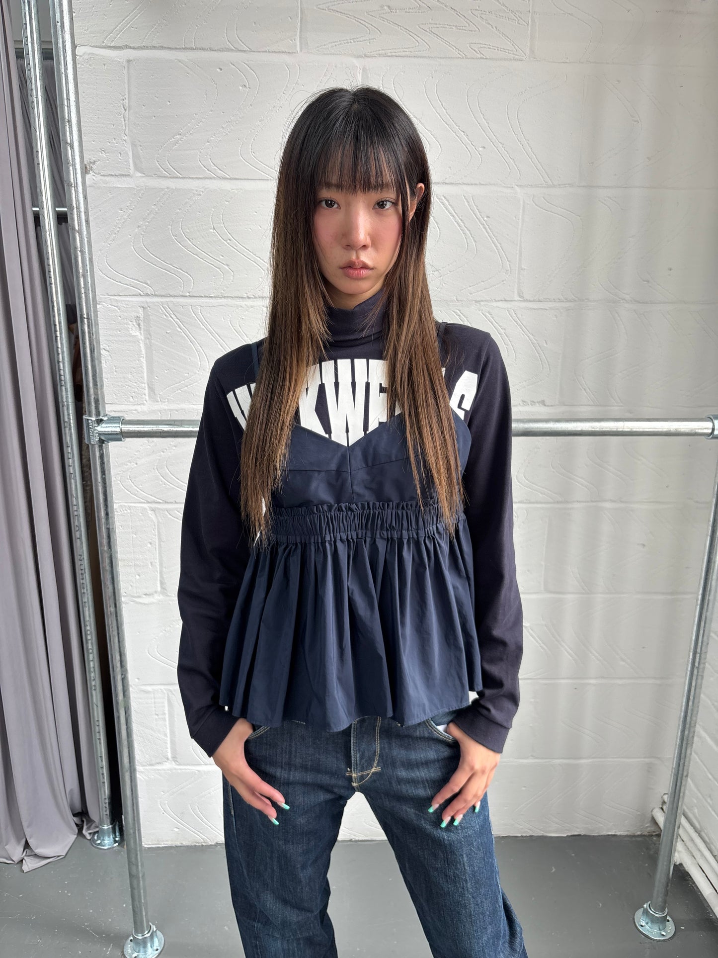 JAPANESE DOUBLE LAYER TOP