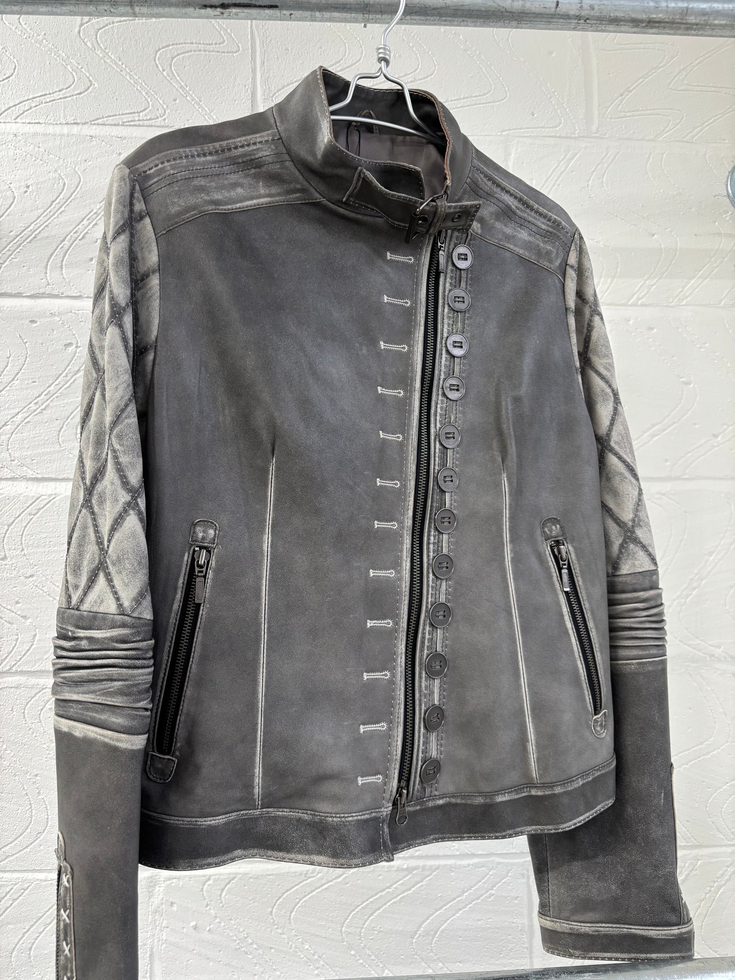 KAREN RITZI LEATHER JACKET