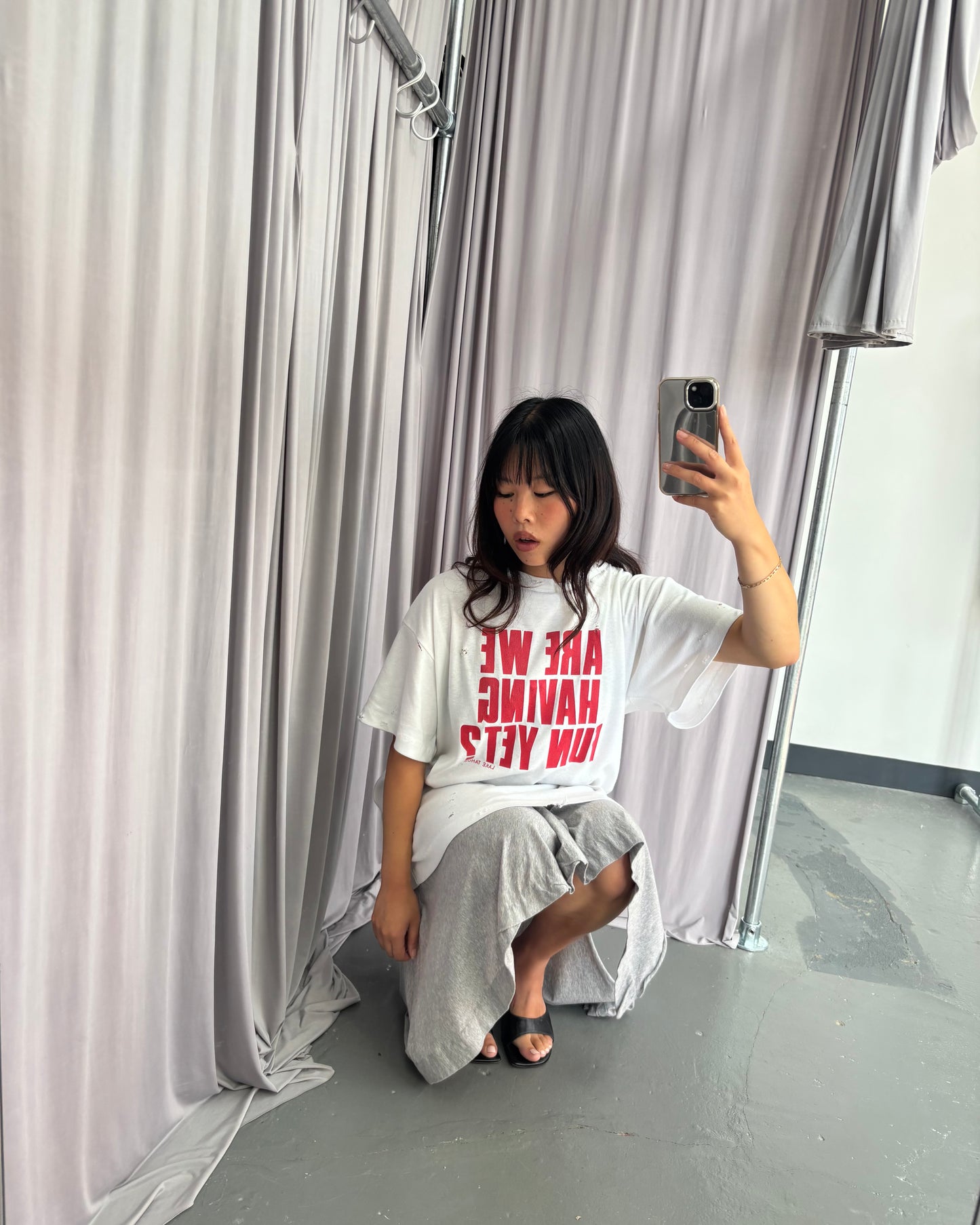 MW X 403: 90S HAVING FUN YET? T-SHIRT
