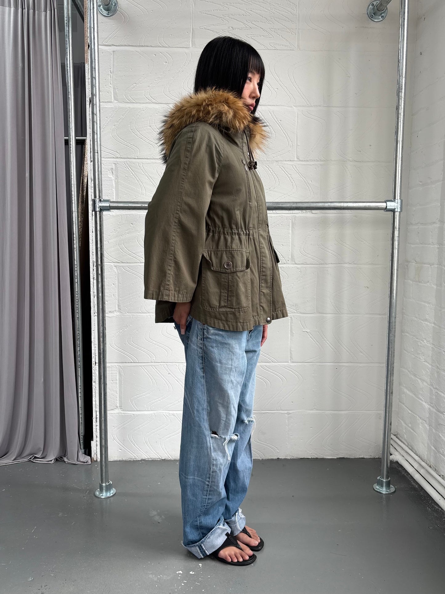 FUR HOOD PARKA
