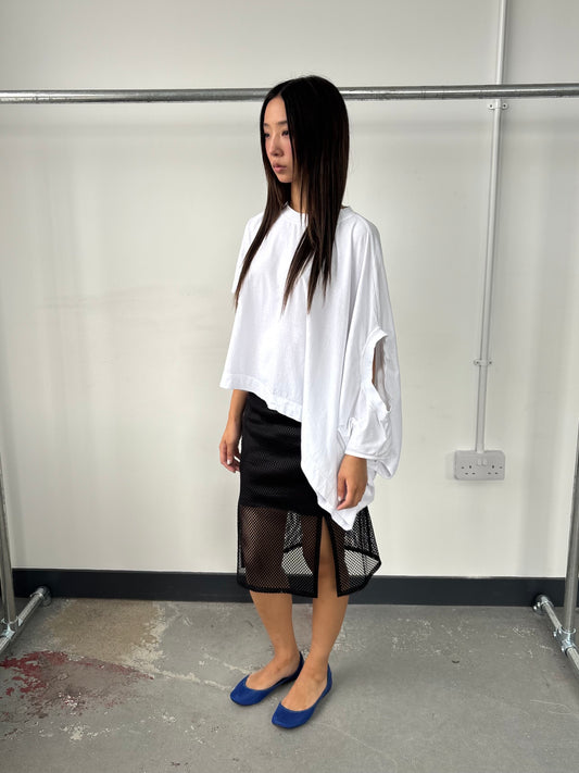 ITALIAN DESIGNER DEFORMED DOUBLE T-SHIRT