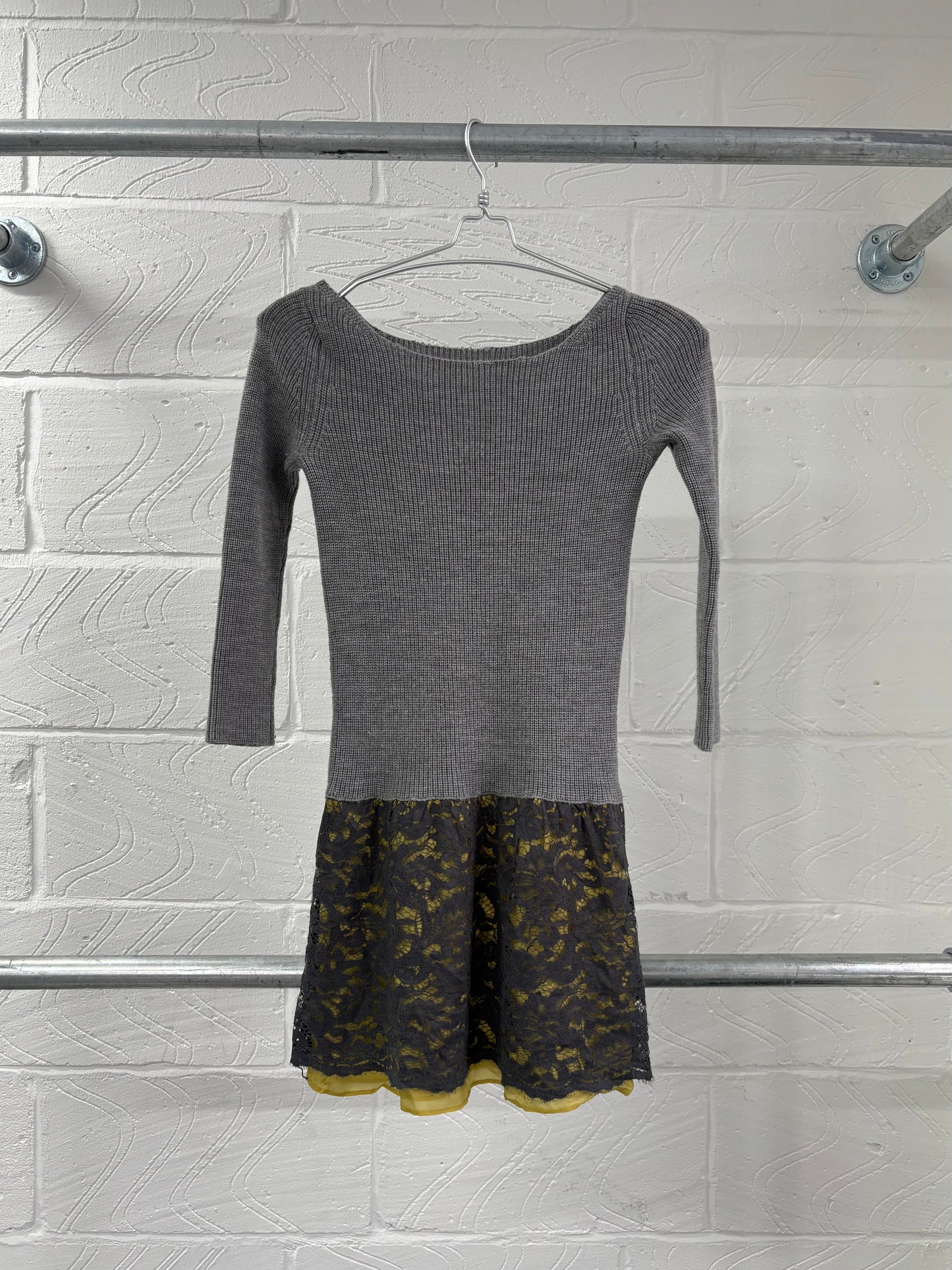 SACAI LUCK AW12 LACE KNIT DRESS