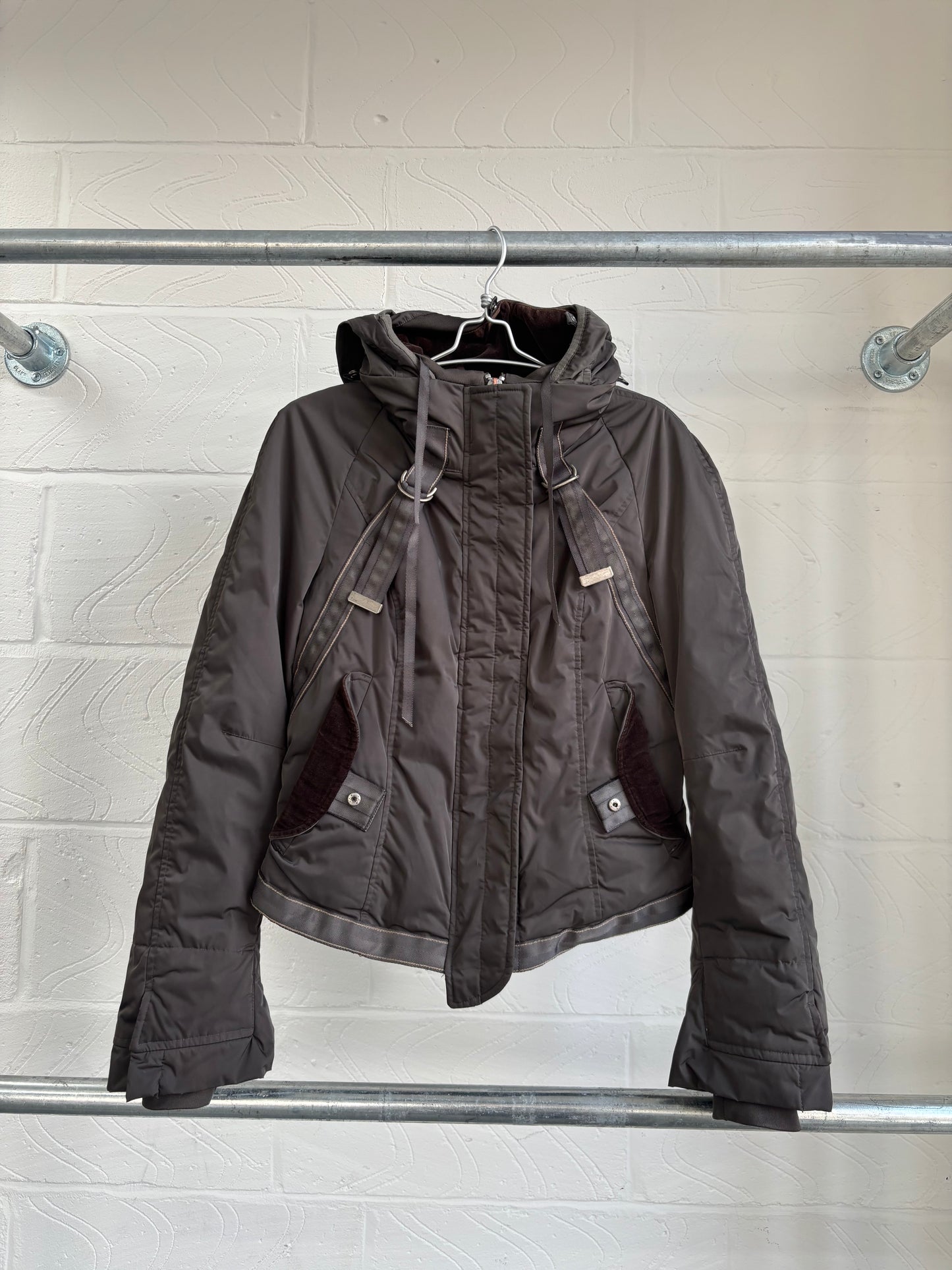 MARITHE GREY BONDAGE JACKET