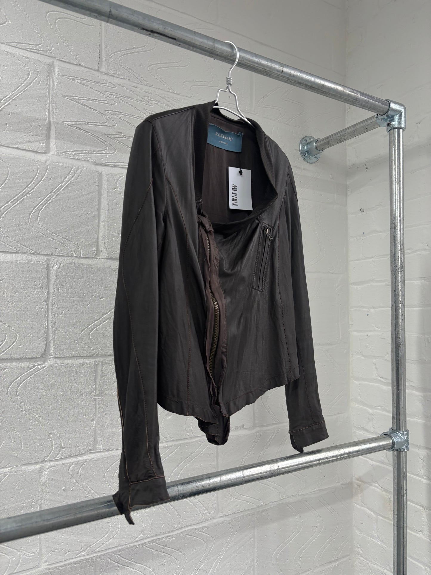 SHEEPSKIN LEATHER JACKET