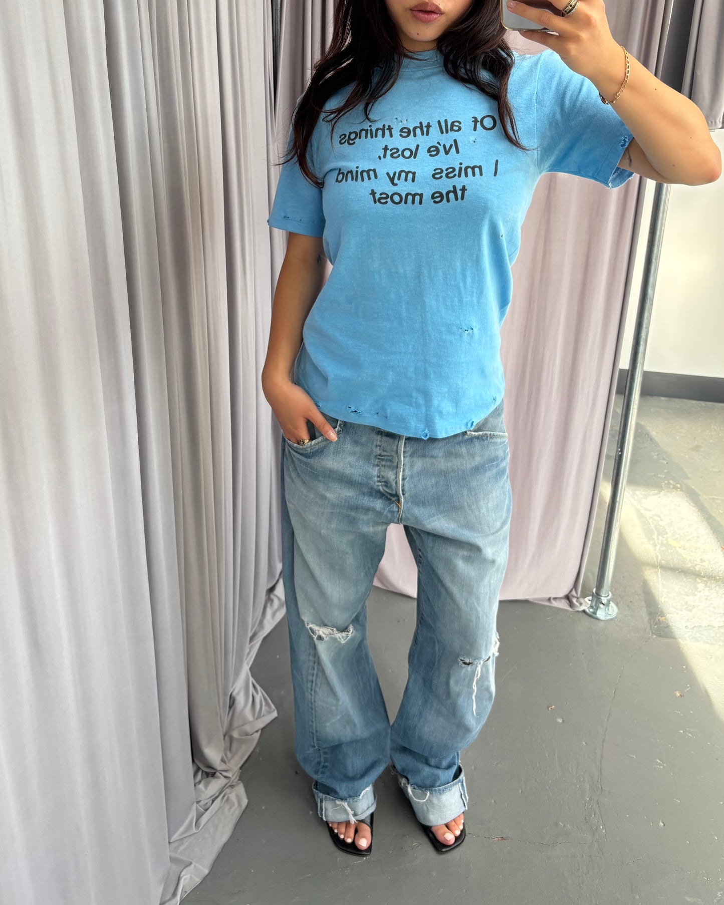 MW X 403: 80S "LOST MY MIND" T-SHIRT