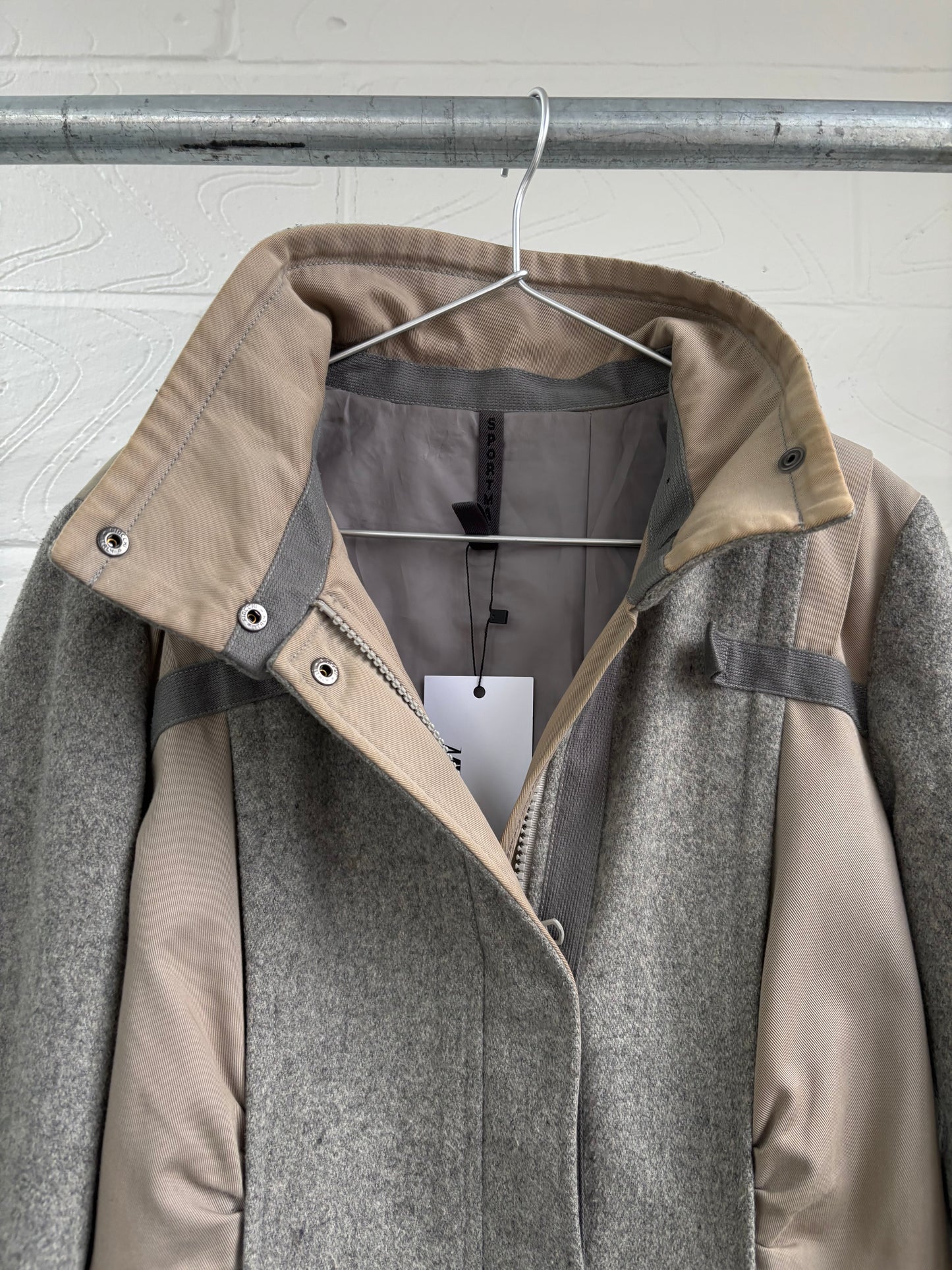 SPORTMAX WOOL BLEND UTILITY JACKET