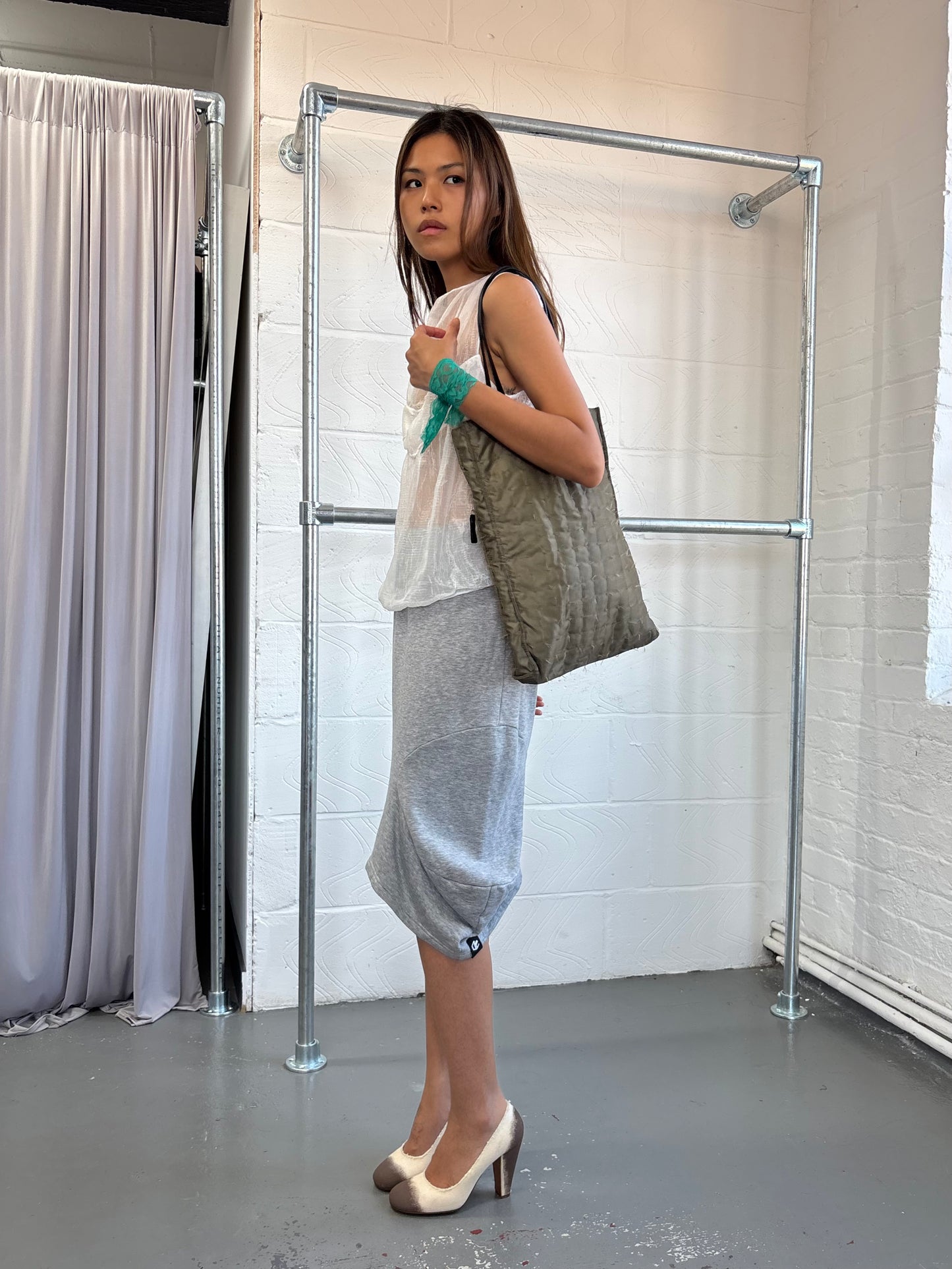 JPG NYLON FRAYED BAG
