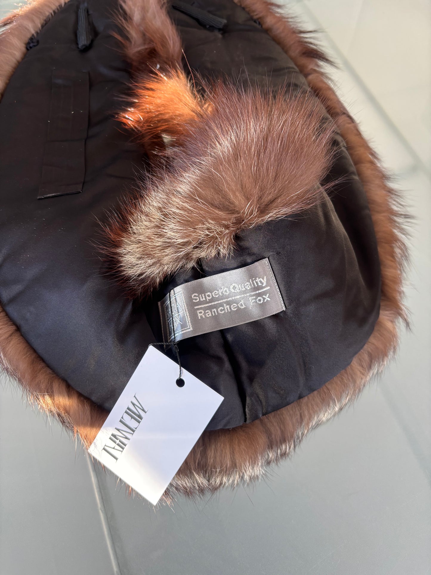 FOX FUR LARGE COLLAR