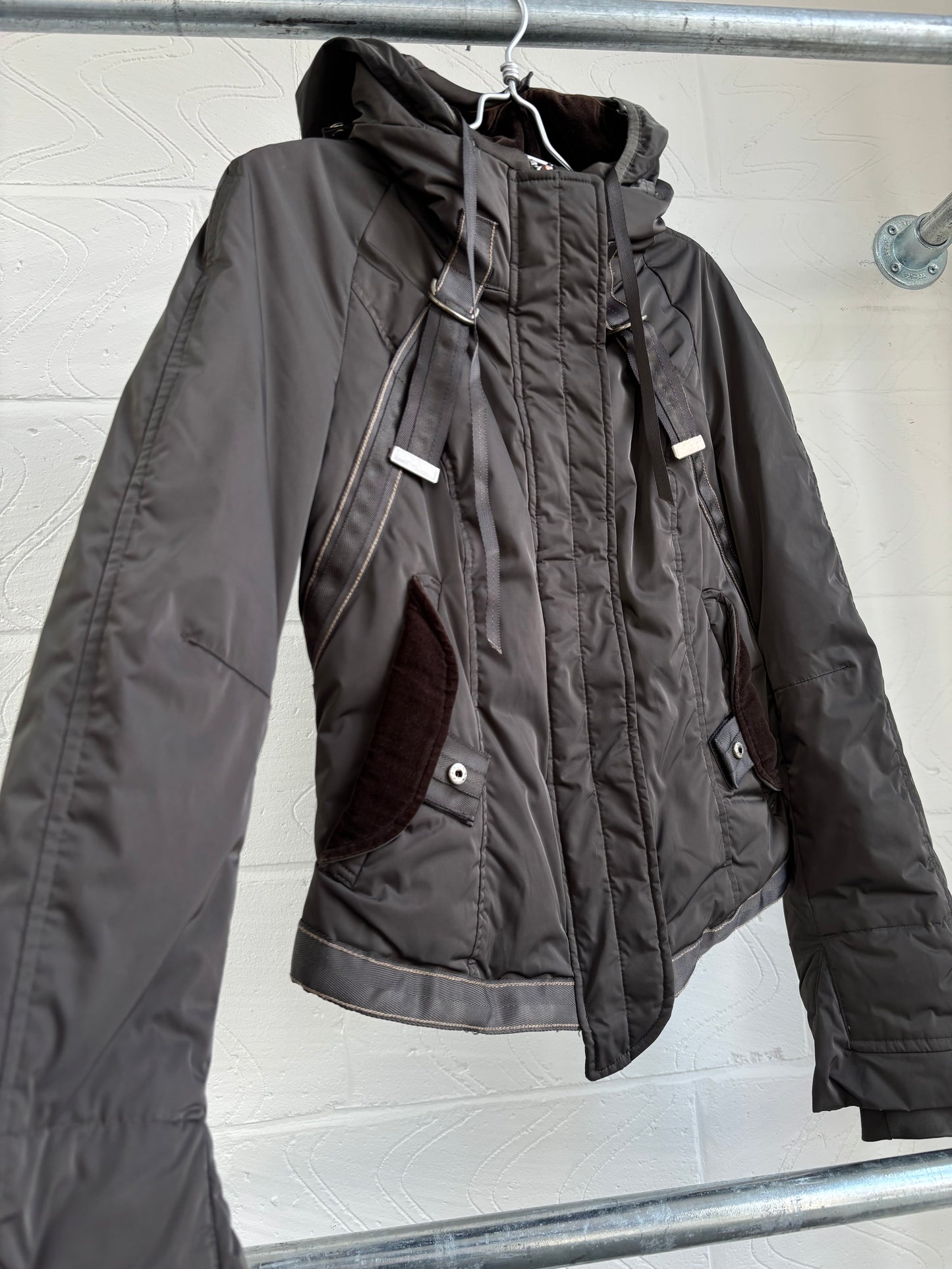 MARITHE GREY BONDAGE JACKET