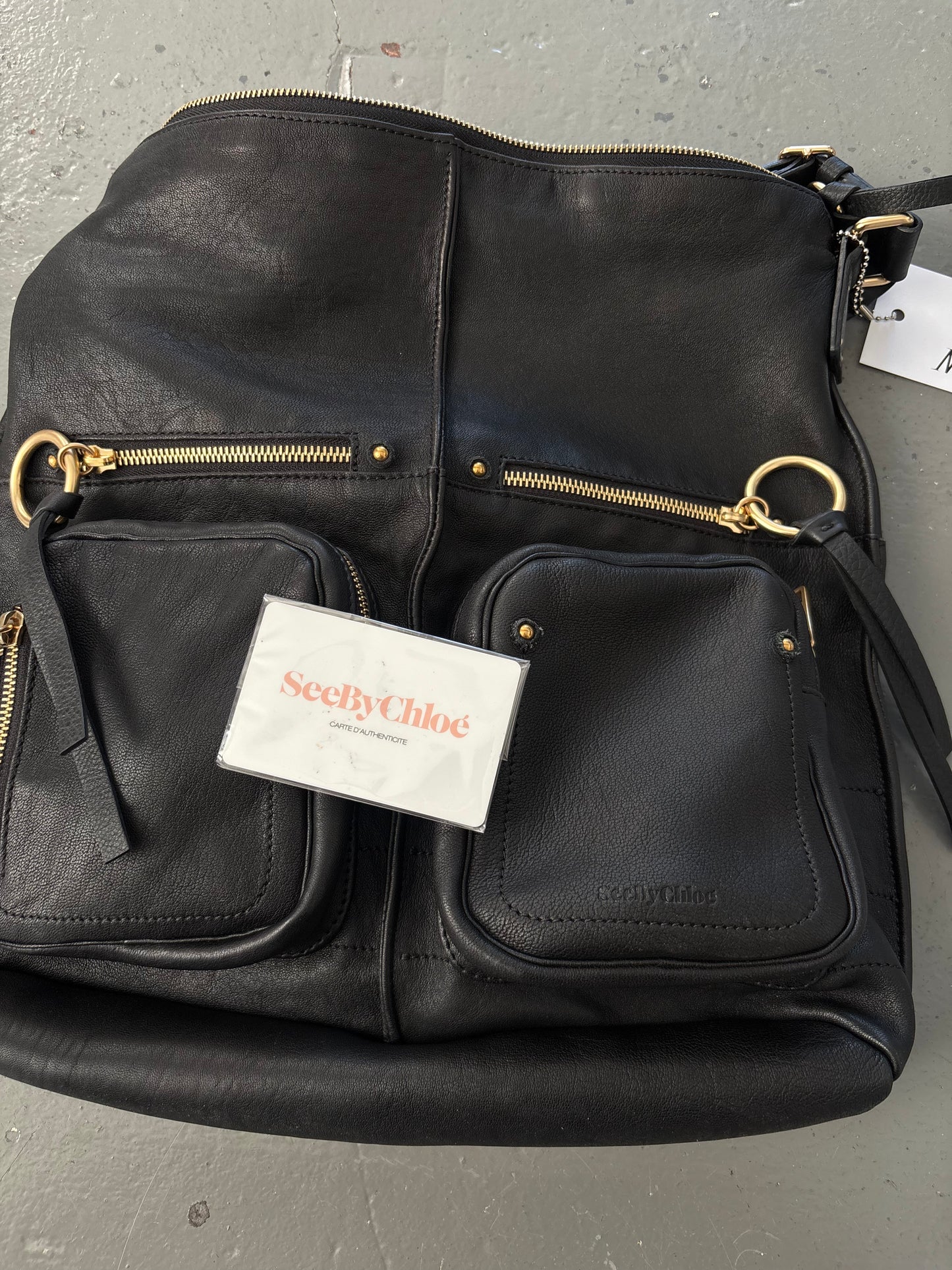 SEE BY CHLOE LEATHER HANDBAG