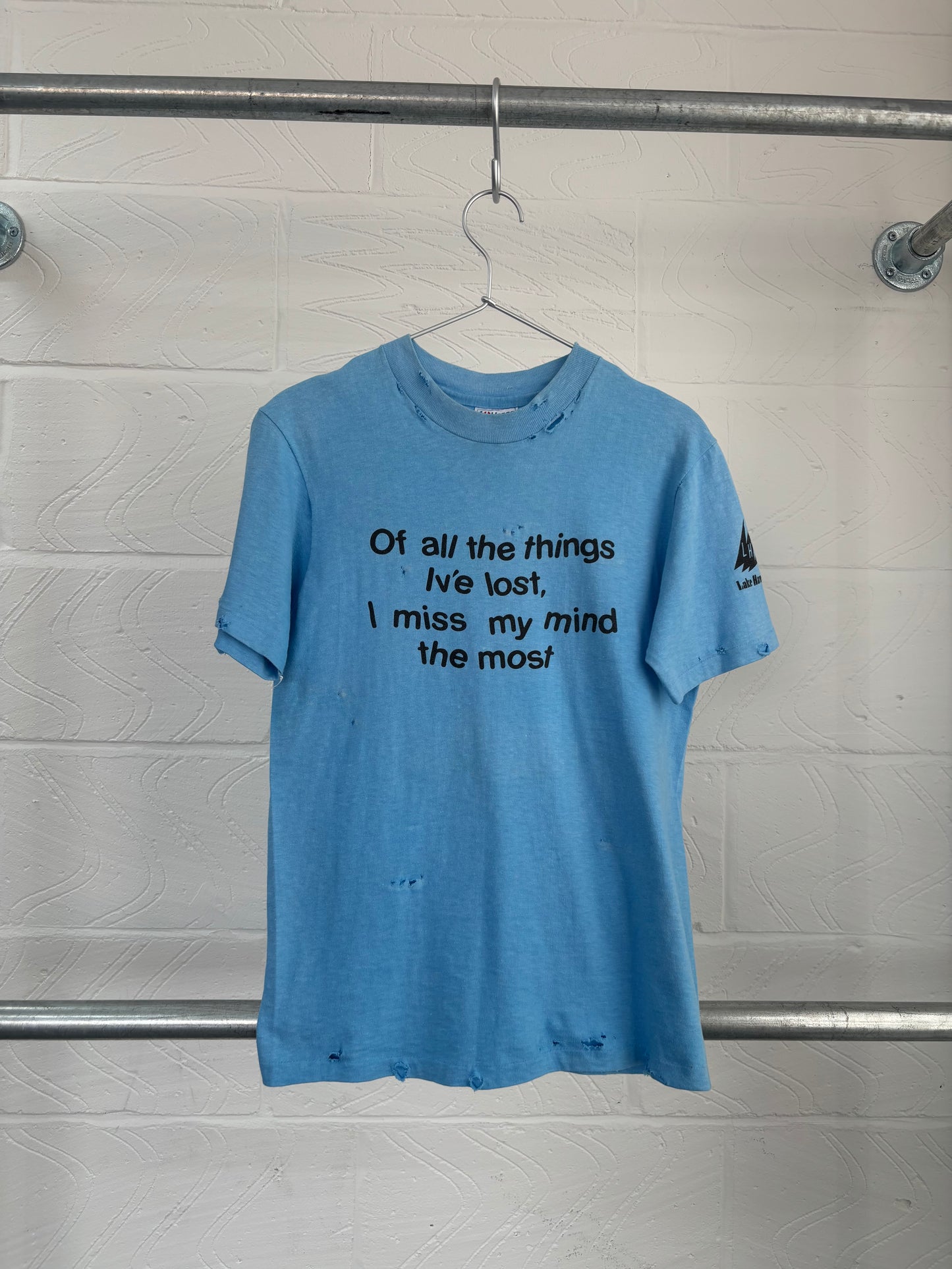 MW X 403: 80S "LOST MY MIND" T-SHIRT
