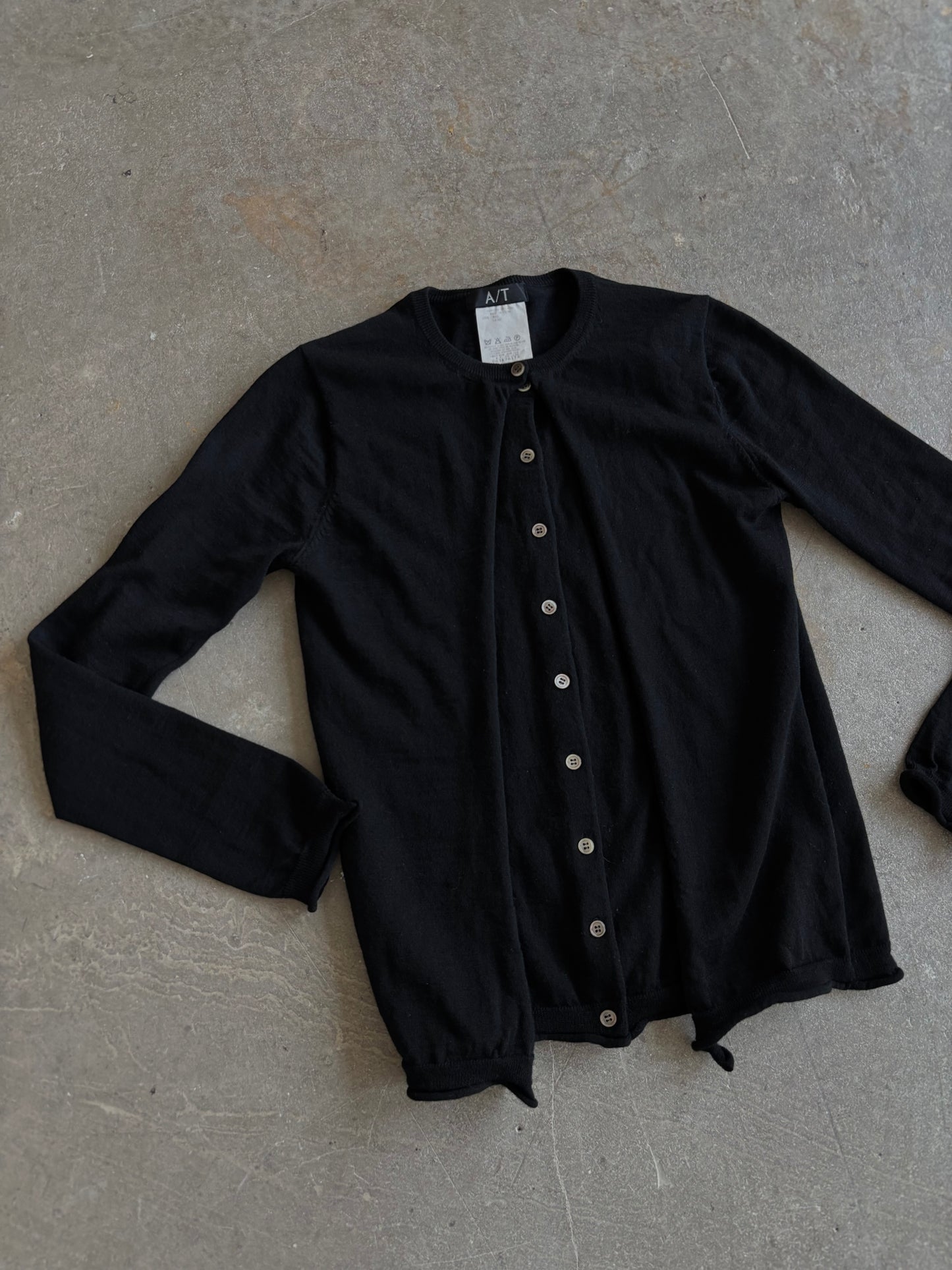 ATSURO TAYAMA DOUBLE LAYER CARDIGAN