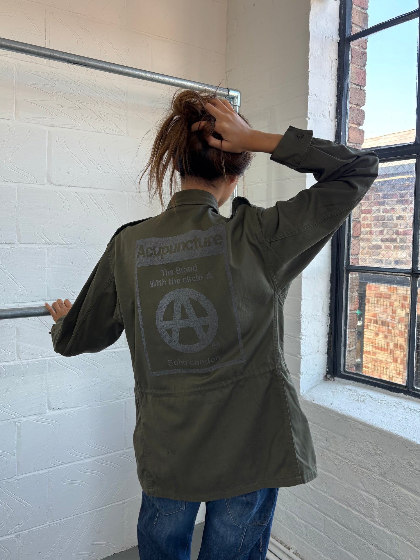 90S ACCUPUNCTURE MILITARY JACKET