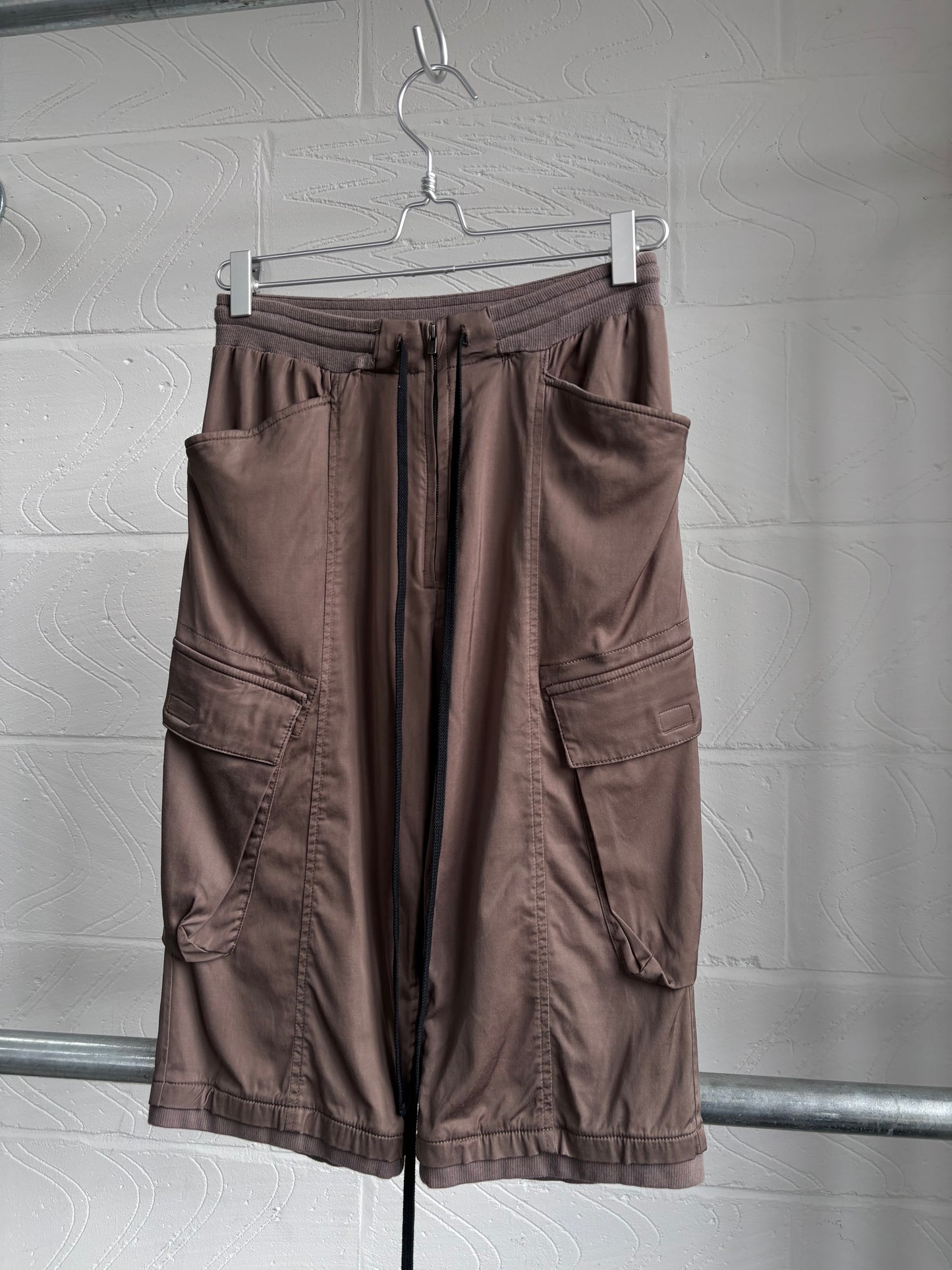 JAPANESE DESIGNER LONG UTILITY SHORTS