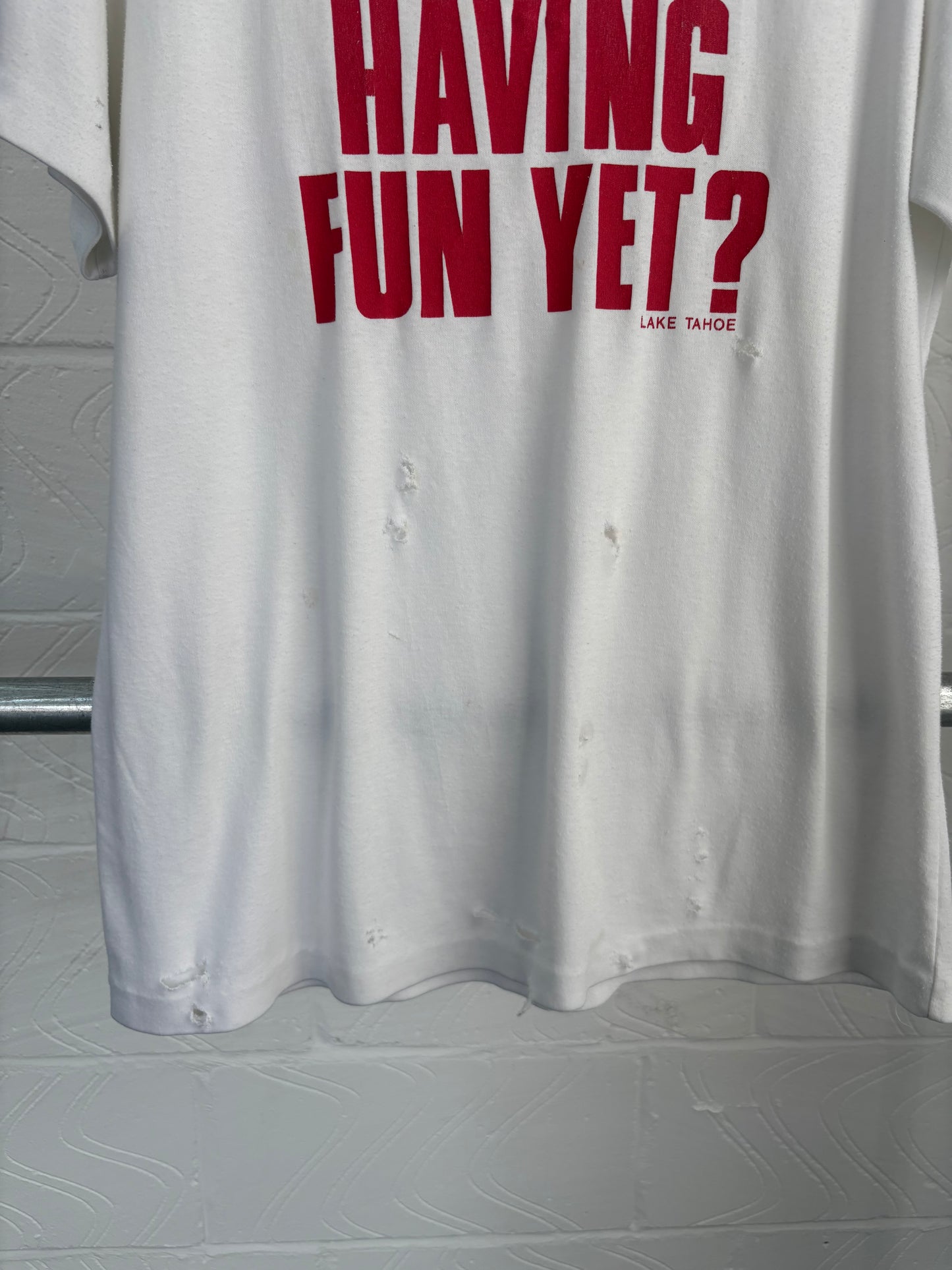 MW X 403: 90S HAVING FUN YET? T-SHIRT