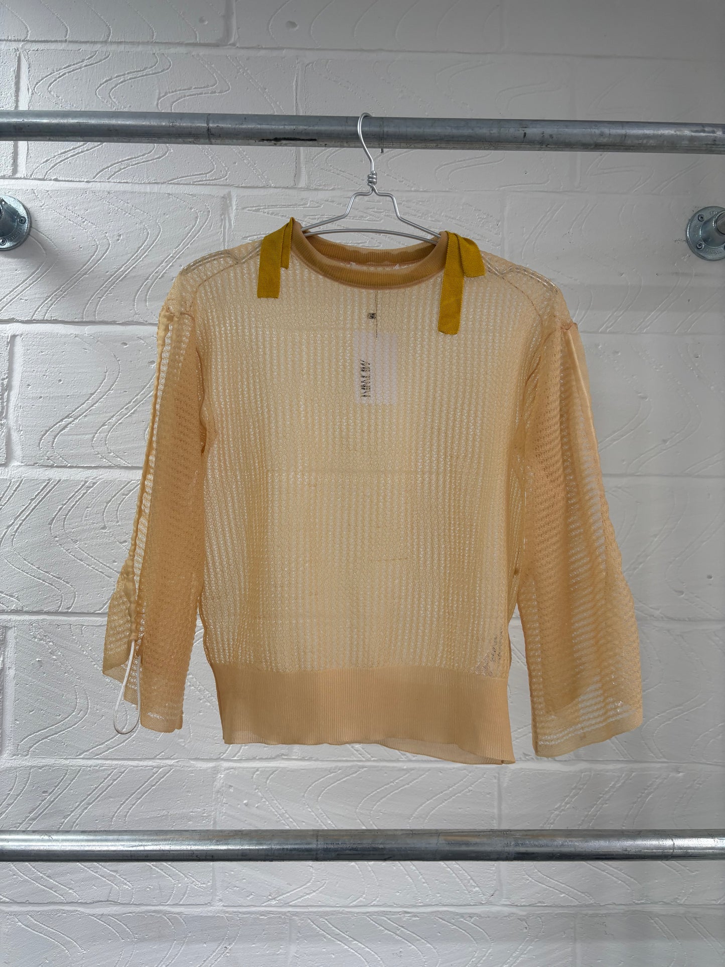 TOGA SHEER EXPOSED ARM PULLOVER