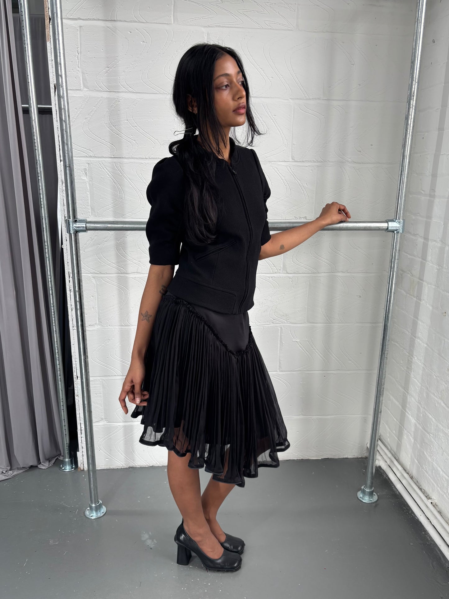 SHARON WAUCHOB 100% SILK SKIRT