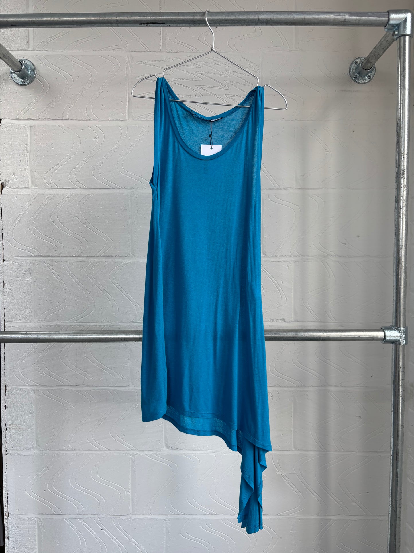 SPORTMAX CODE ASYMMETRIC DRAPE DRESS