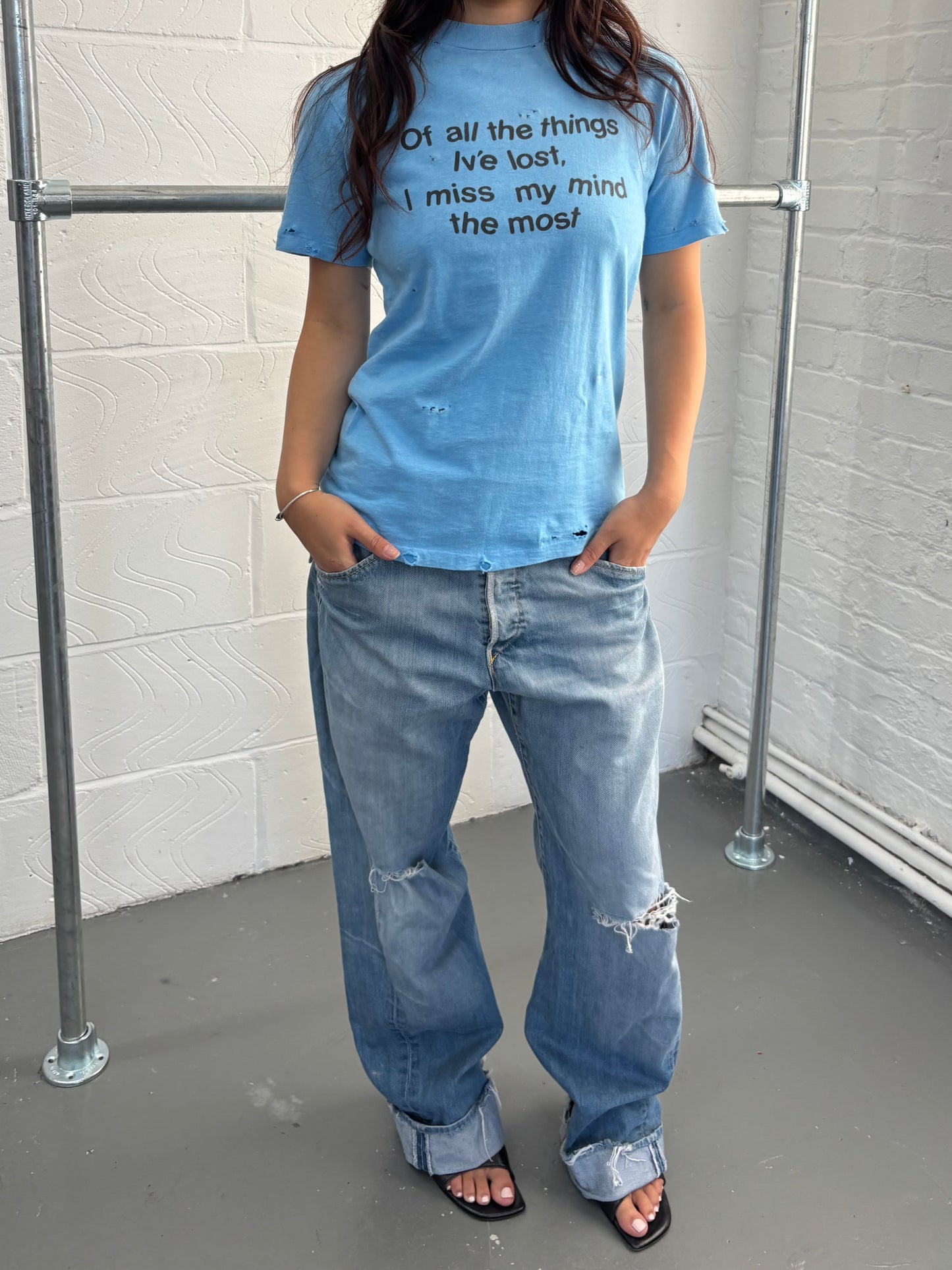 MW X 403: 80S "LOST MY MIND" T-SHIRT