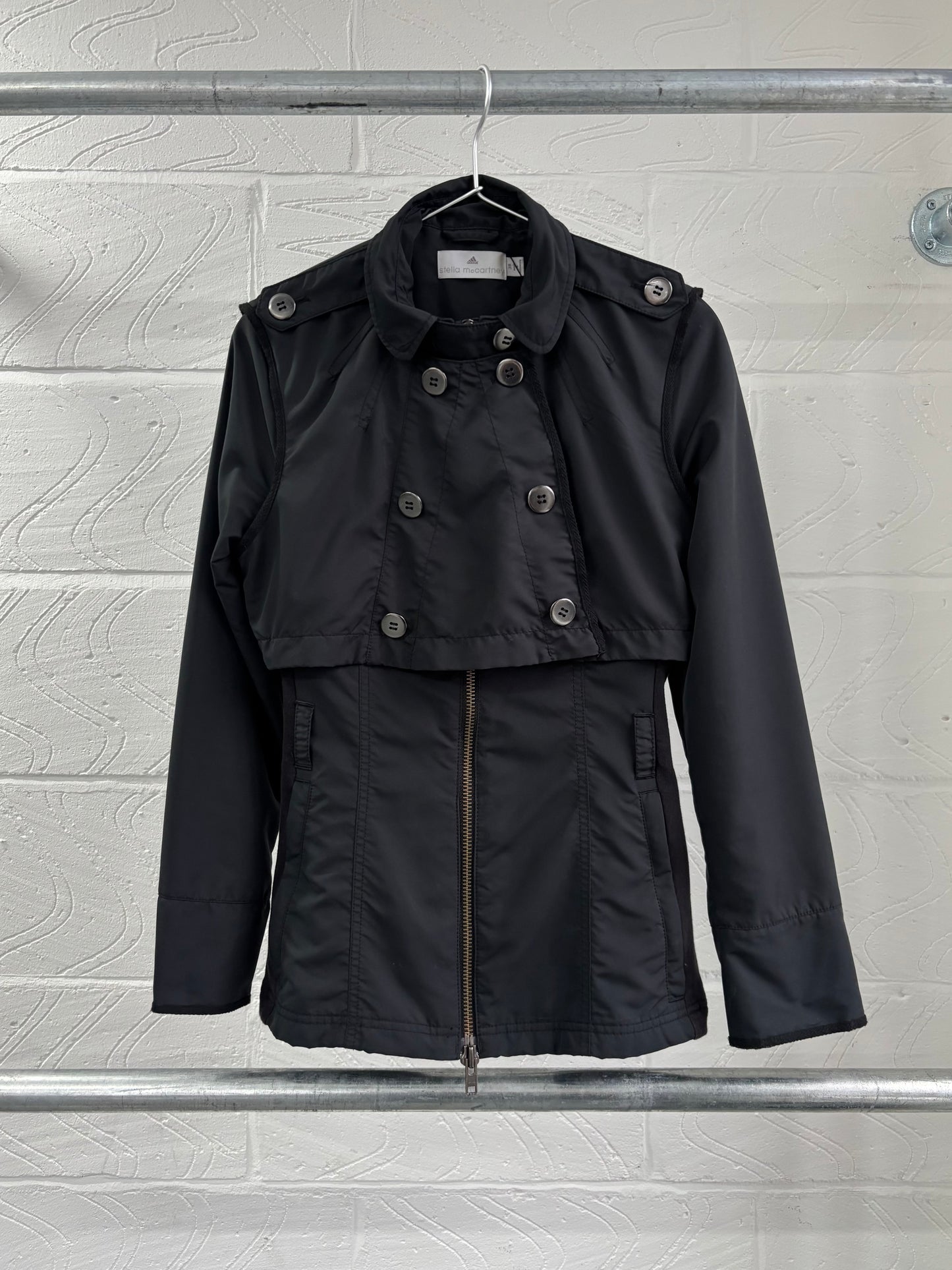 STELLA MCCARTNEY ADIDAS LAYERED TRENCH