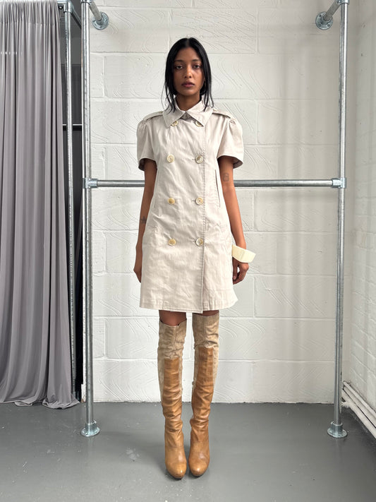 Y3 SAMPLE TRENCH DRESS