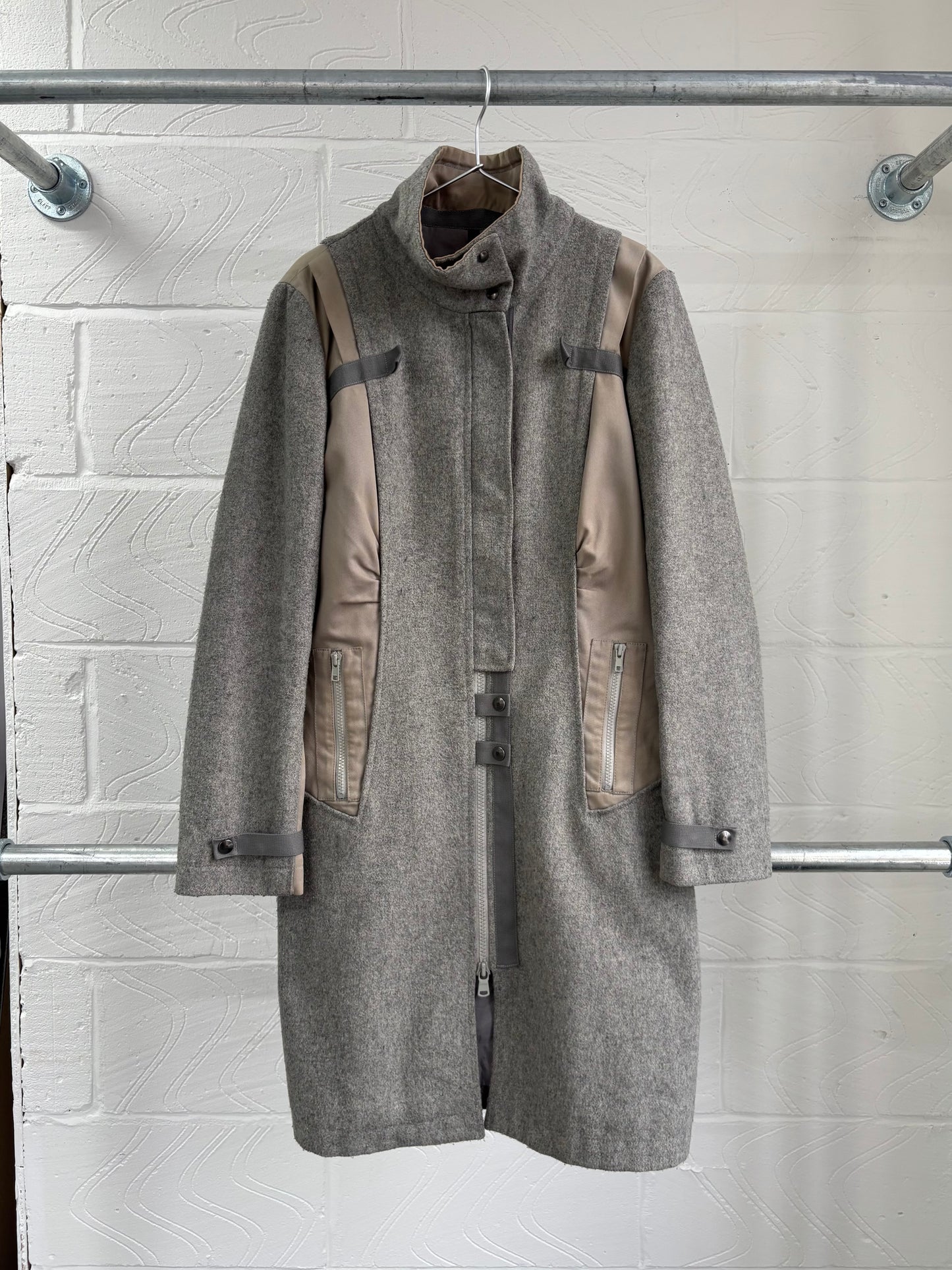 SPORTMAX WOOL BLEND UTILITY JACKET