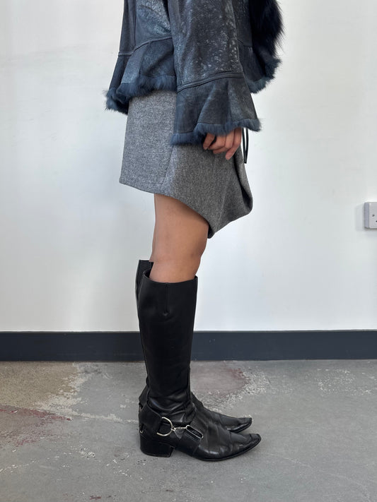 MARITHE FRANCOIS GIRBAUD BONDAGE BOOTS