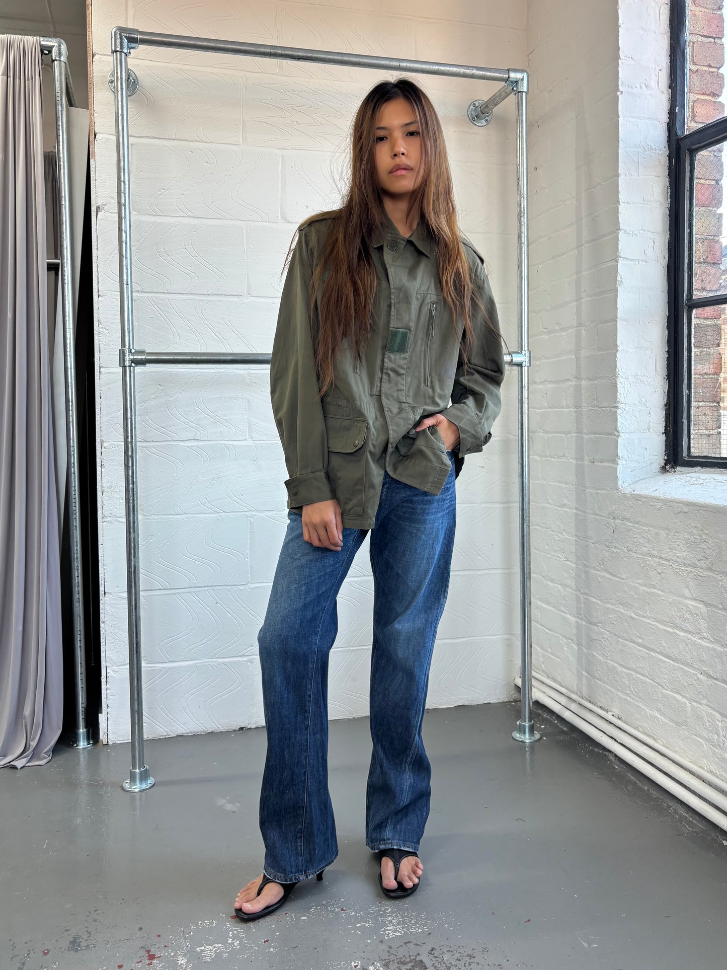 90S ACCUPUNCTURE MILITARY JACKET