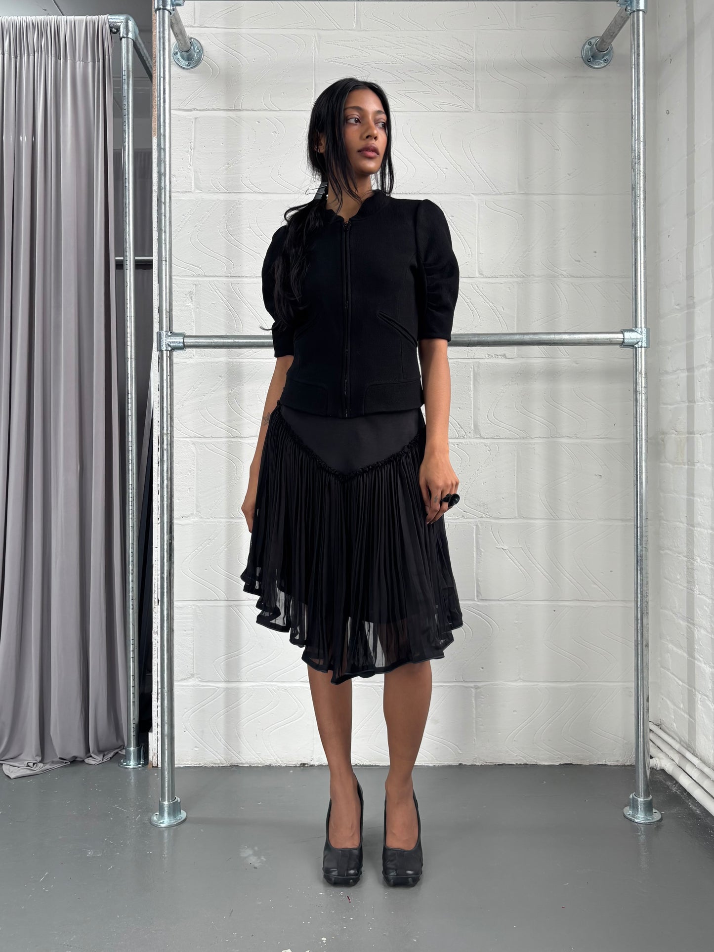 SHARON WAUCHOB 100% SILK SKIRT