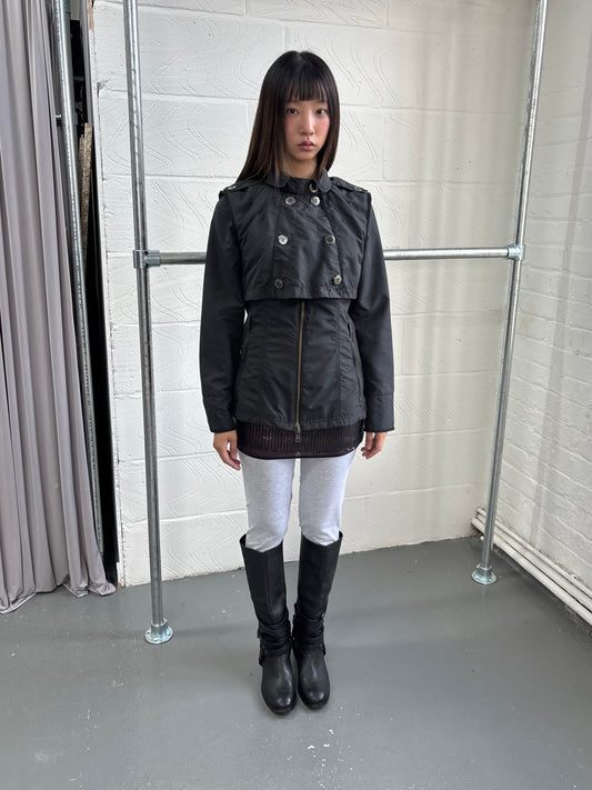 STELLA MCCARTNEY ADIDAS LAYERED TRENCH