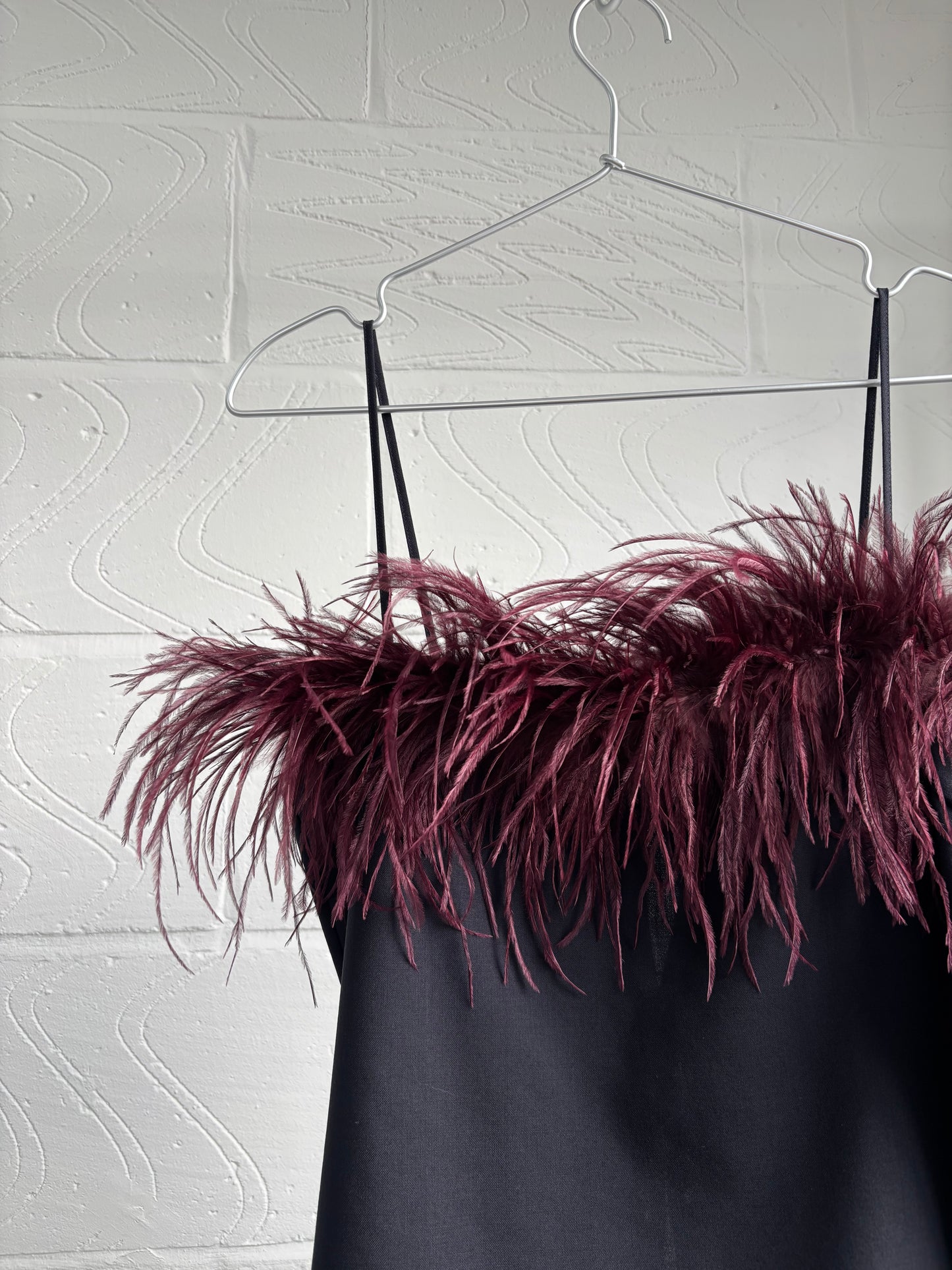 REAL FEATHER CAMI TOP