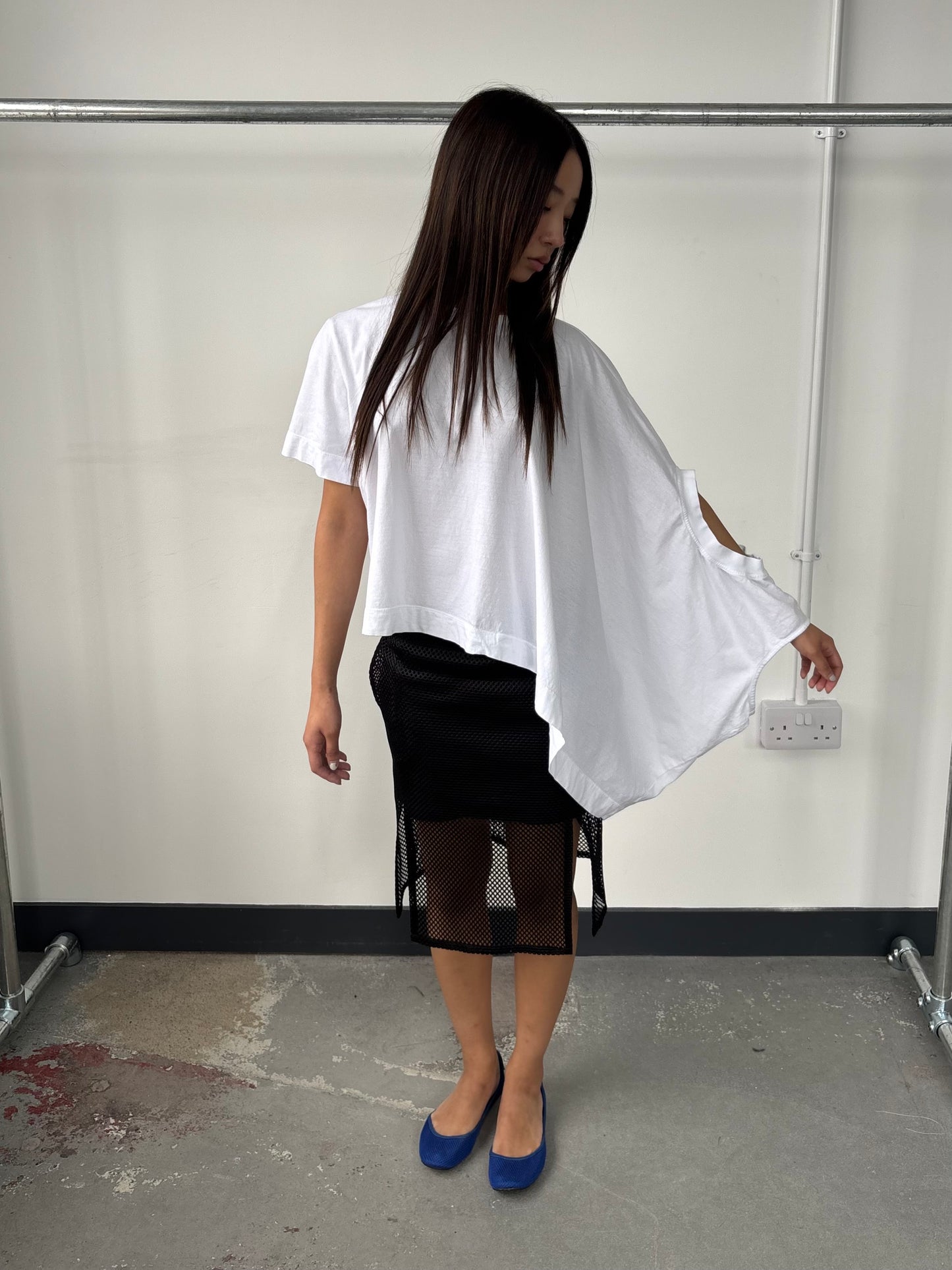 MACIEK SIERADZKY PERFORATED SKIRT