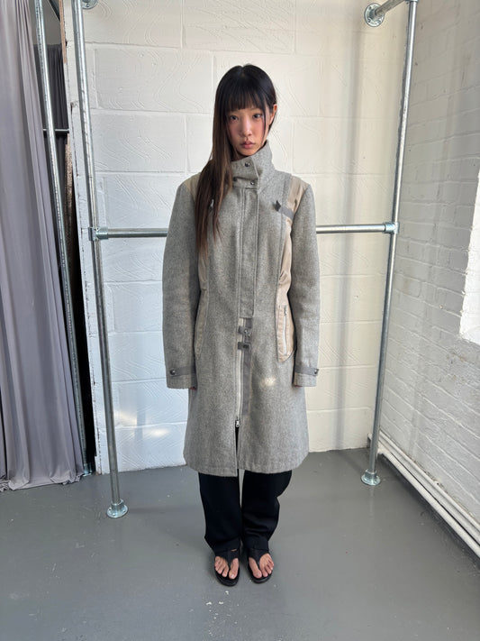 SPORTMAX WOOL BLEND UTILITY JACKET