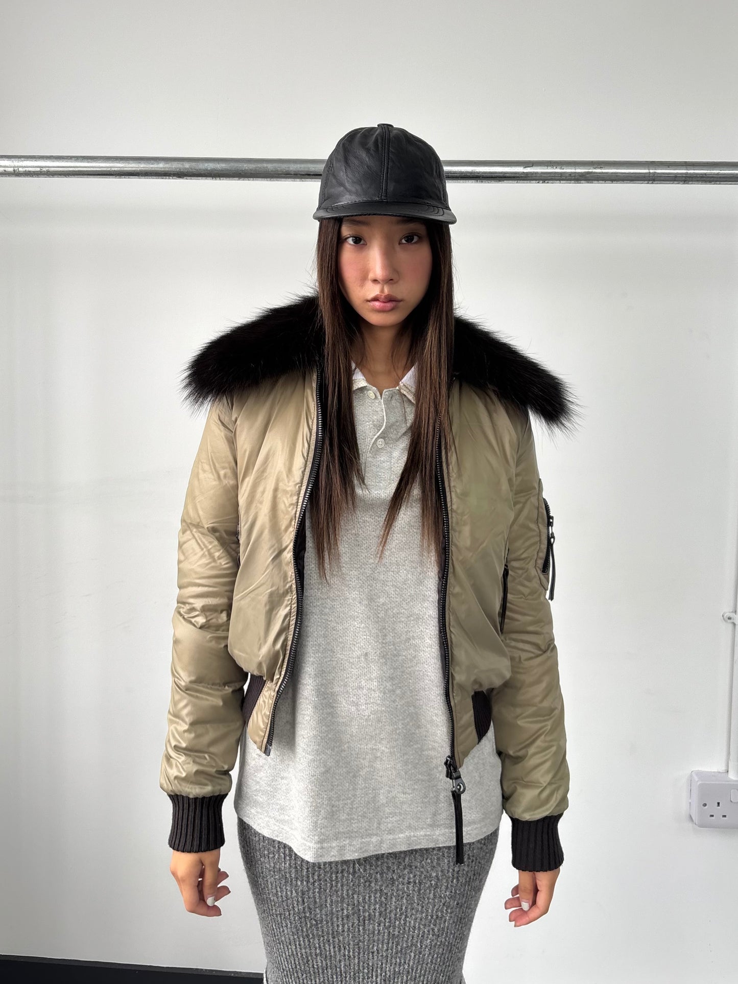 DUVETICA GOOSE DOWN BOMBER JACKET