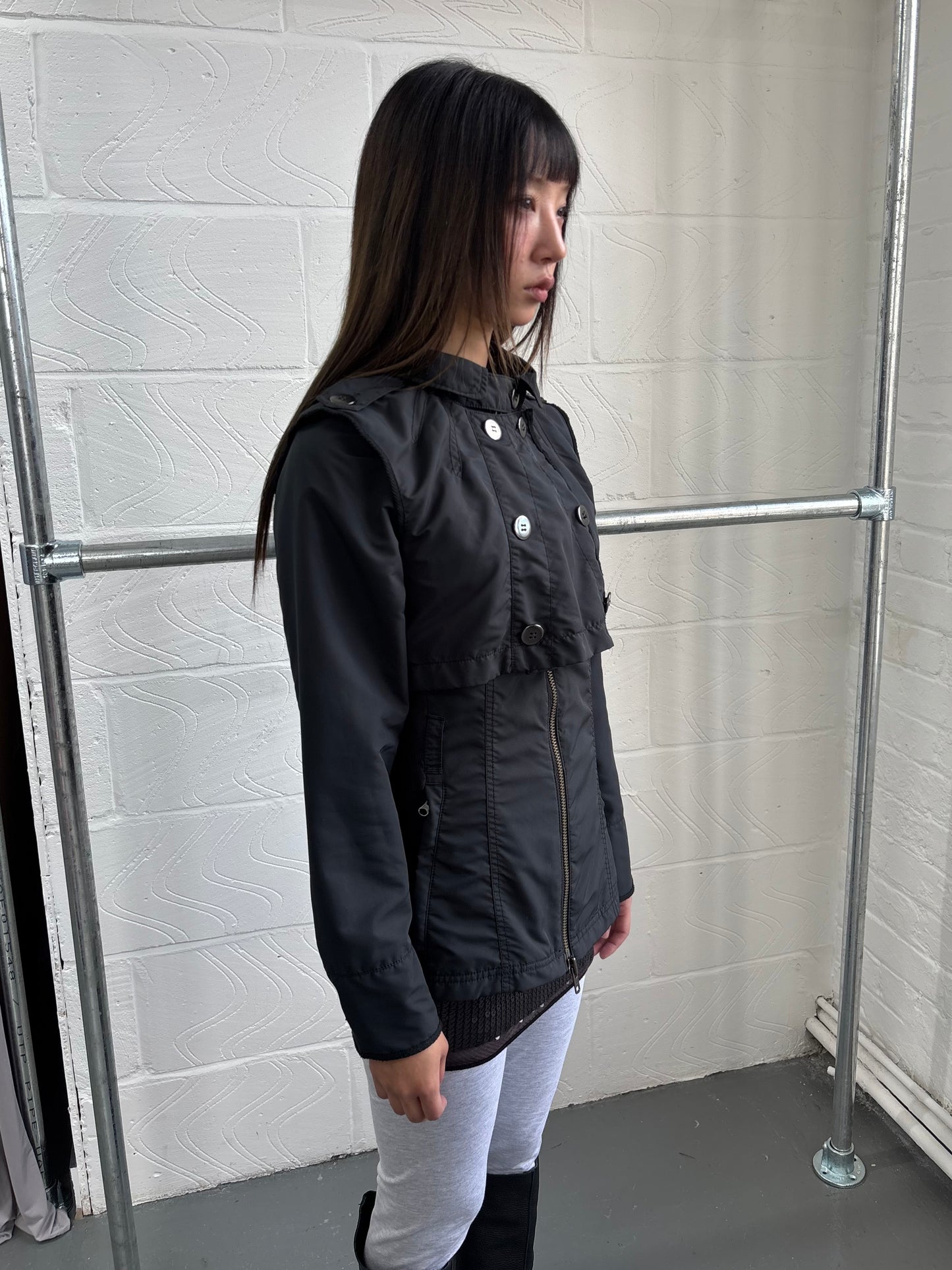 STELLA MCCARTNEY ADIDAS LAYERED TRENCH