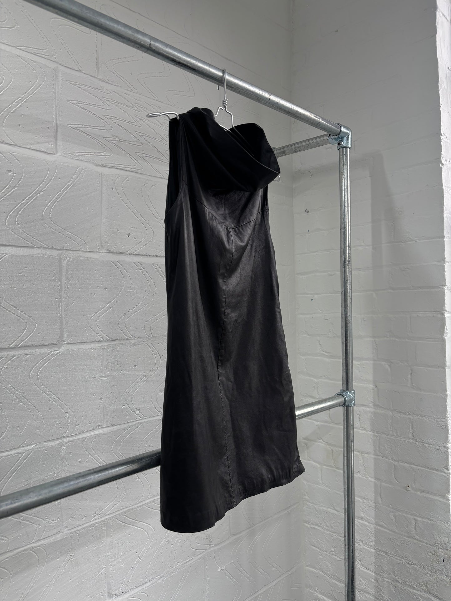 SARAH PACINI LEATHER DRESS